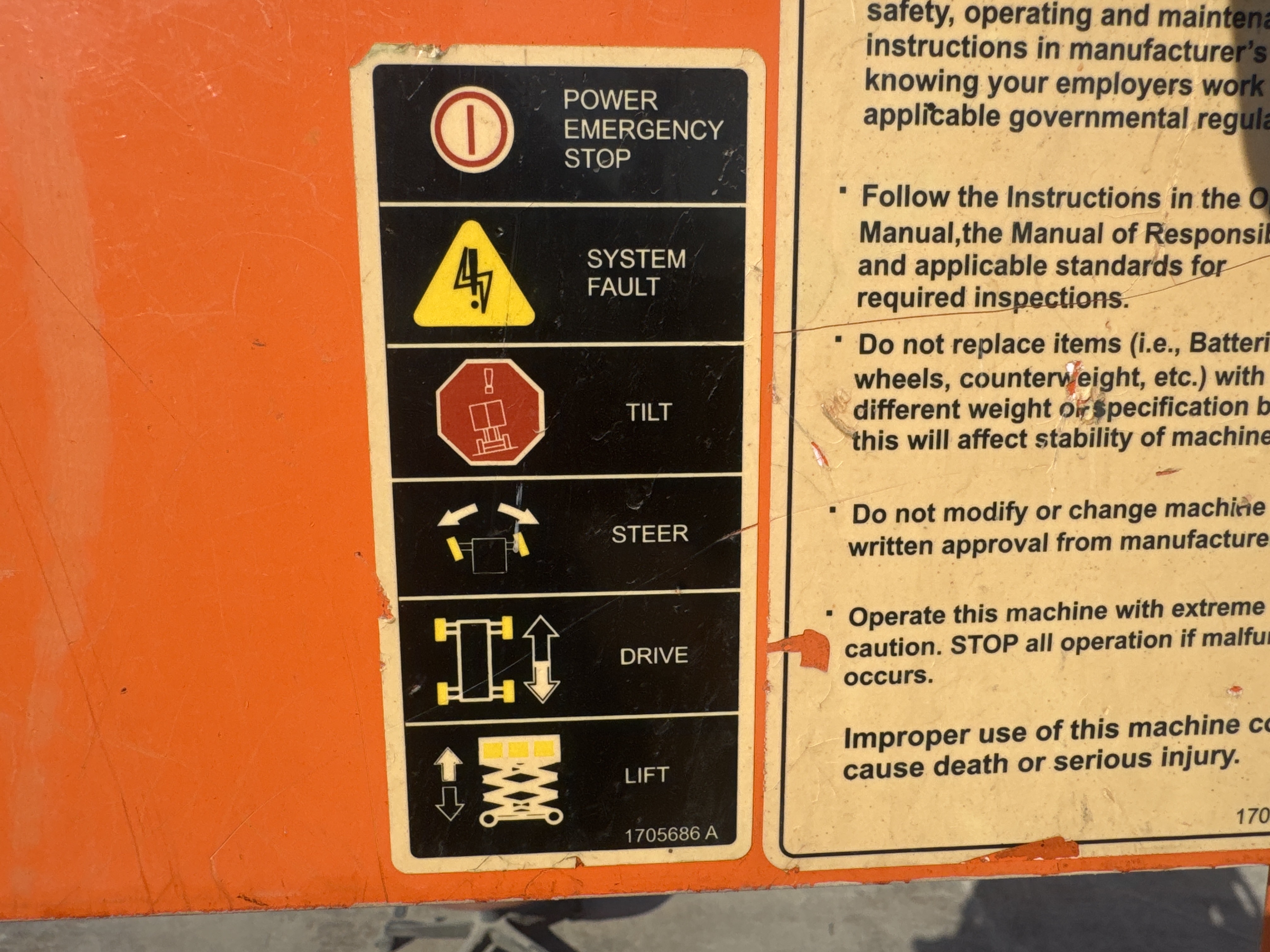 SLA-019-JLG-3246ES-Scissor-lifts-inspection-Cabin-Platform-control-1