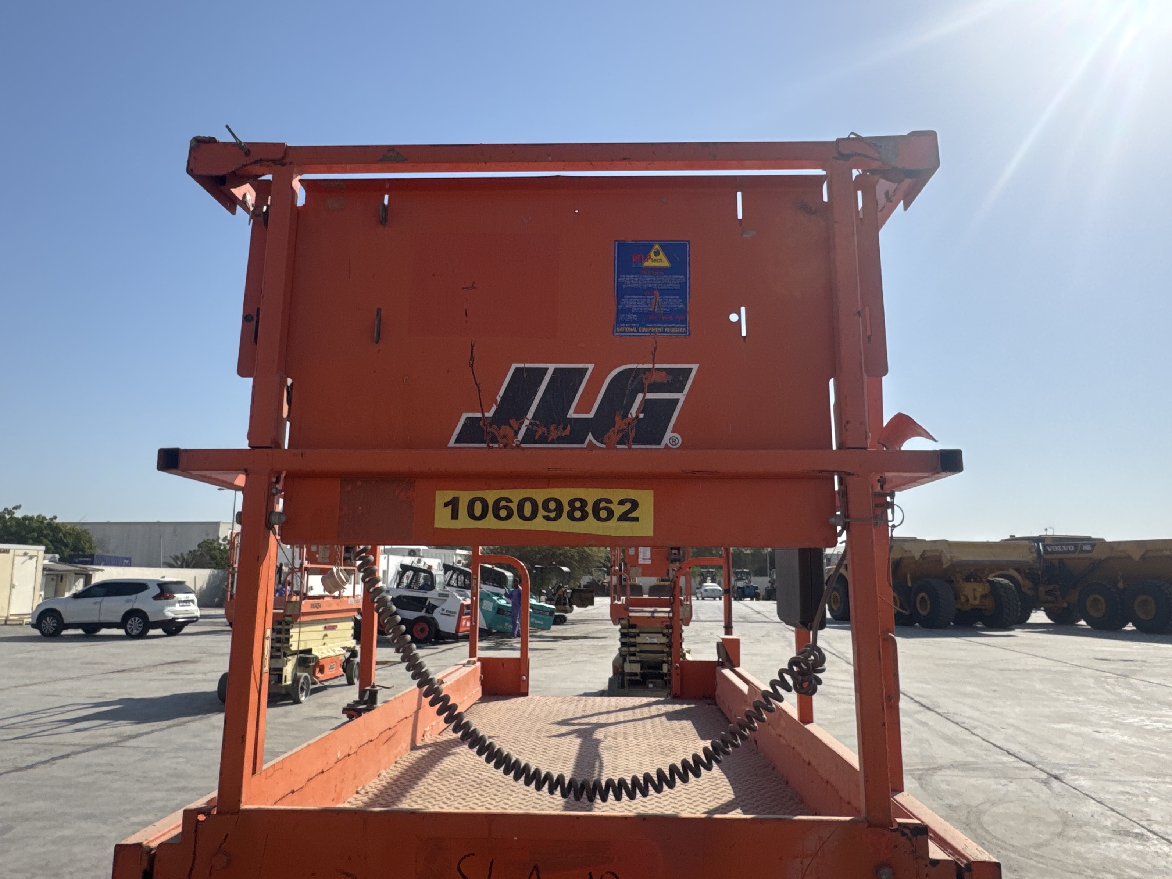 SLA-019-JLG-3246ES-Scissor-lifts-inspection-Structure-Guard-rail-1