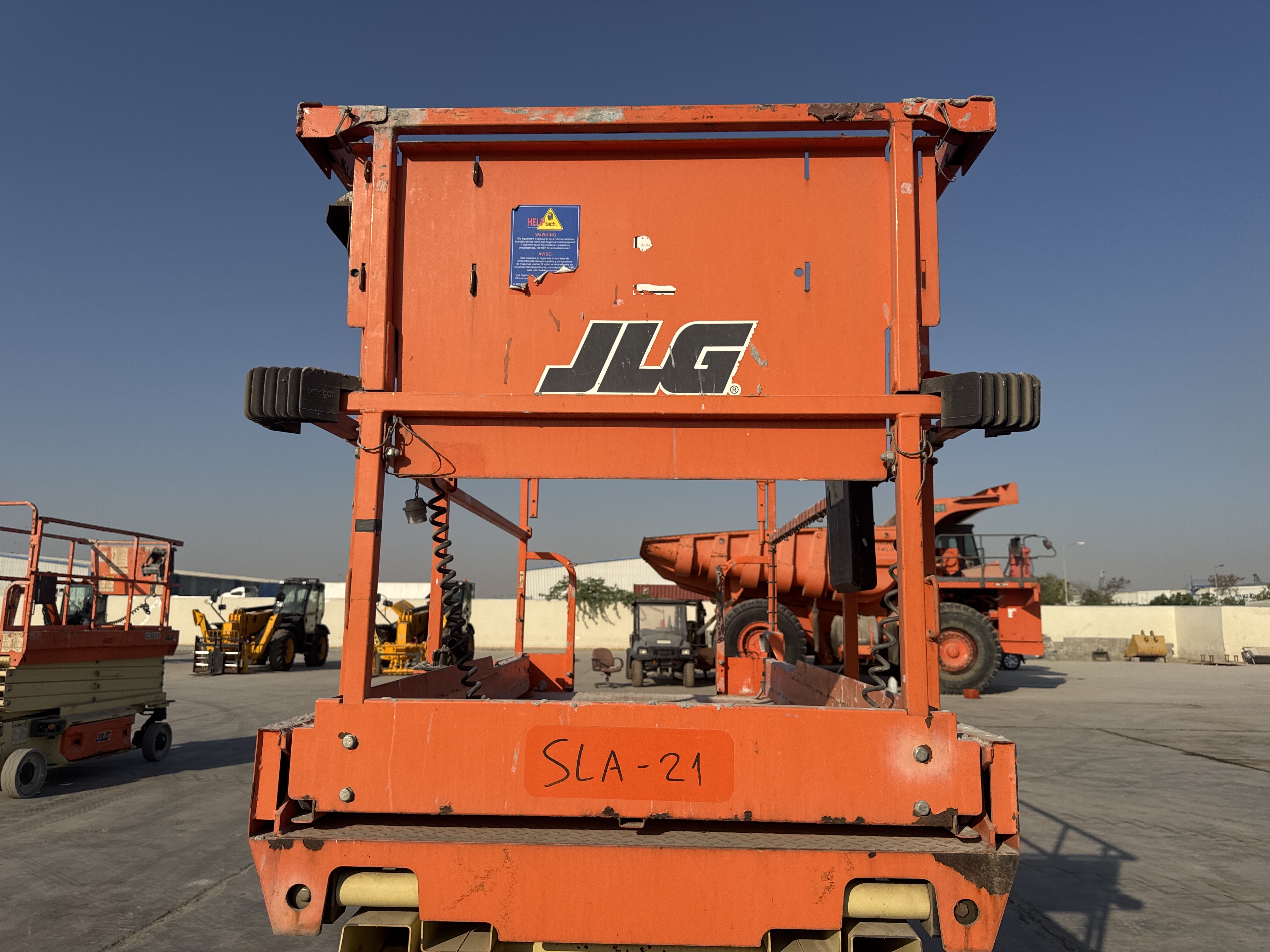SLA-021-JLG-3246ES-Scissor-lifts-inspection-Structure-Guard-rail-1