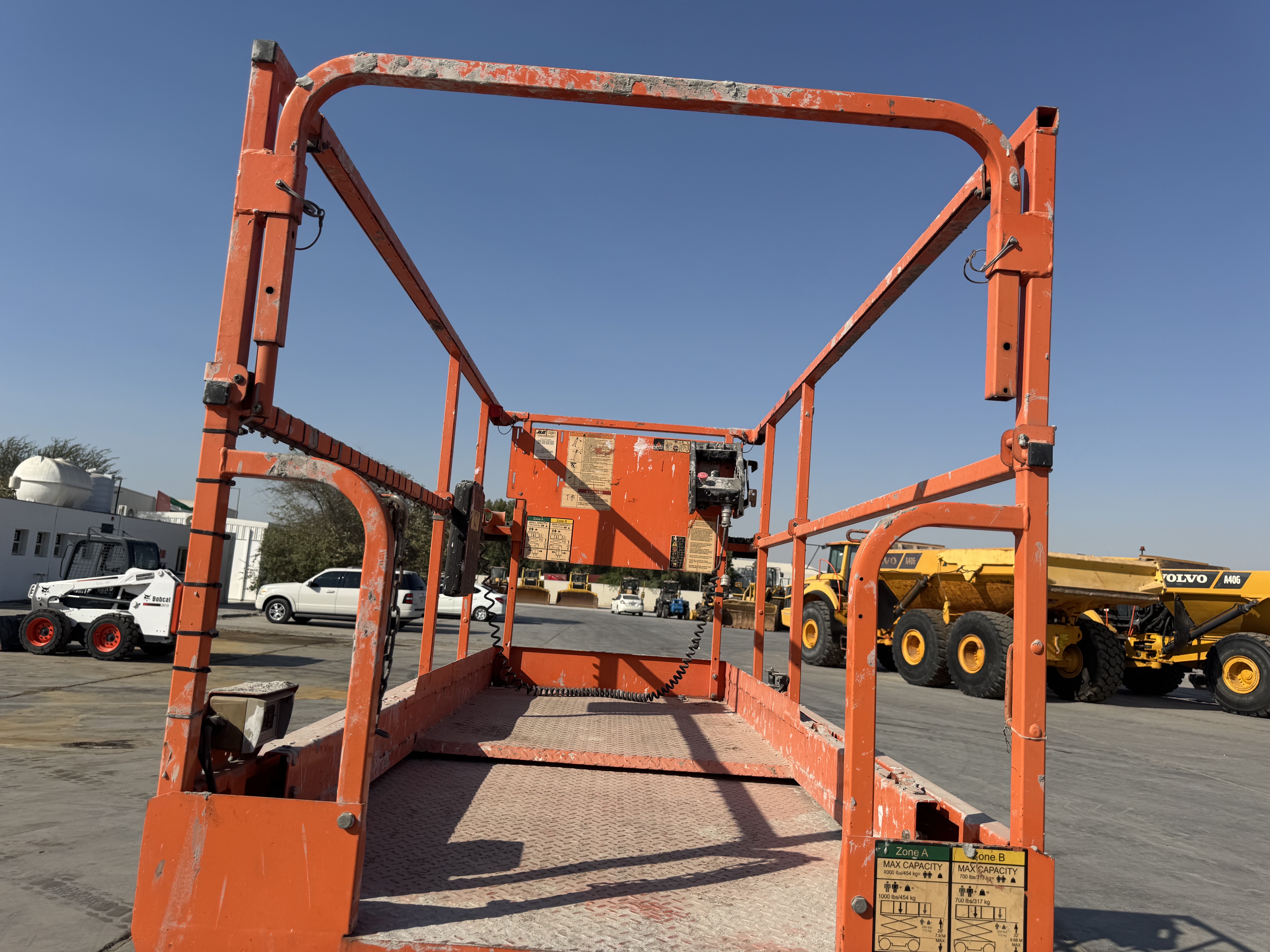 SLA-021-JLG-3246ES-Scissor-lifts-inspection-Structure-Guard-rail-1