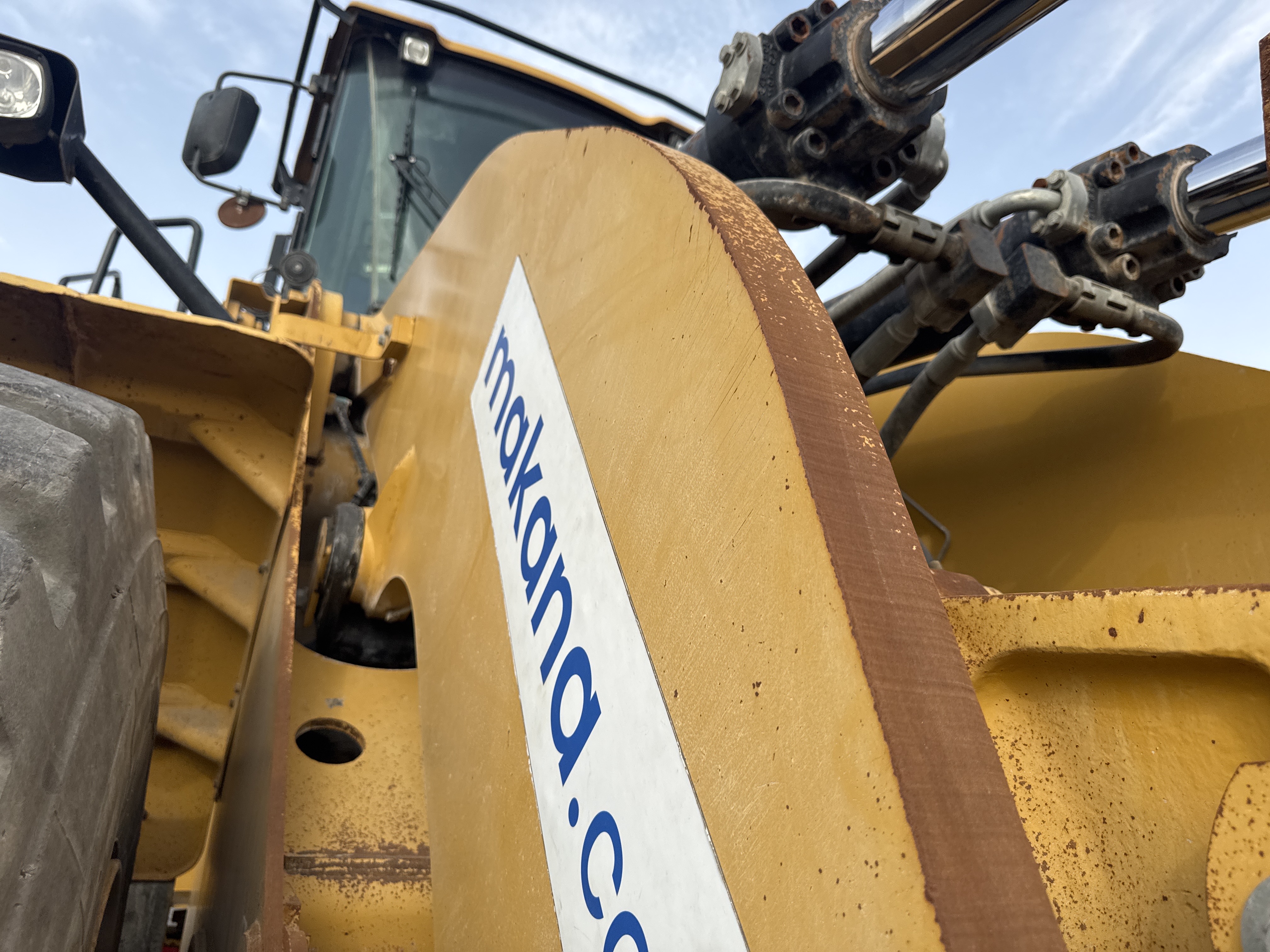 WHL-014-Cat-980K-Wheel-loaders-inspection-Chassis-Lift-arm-3