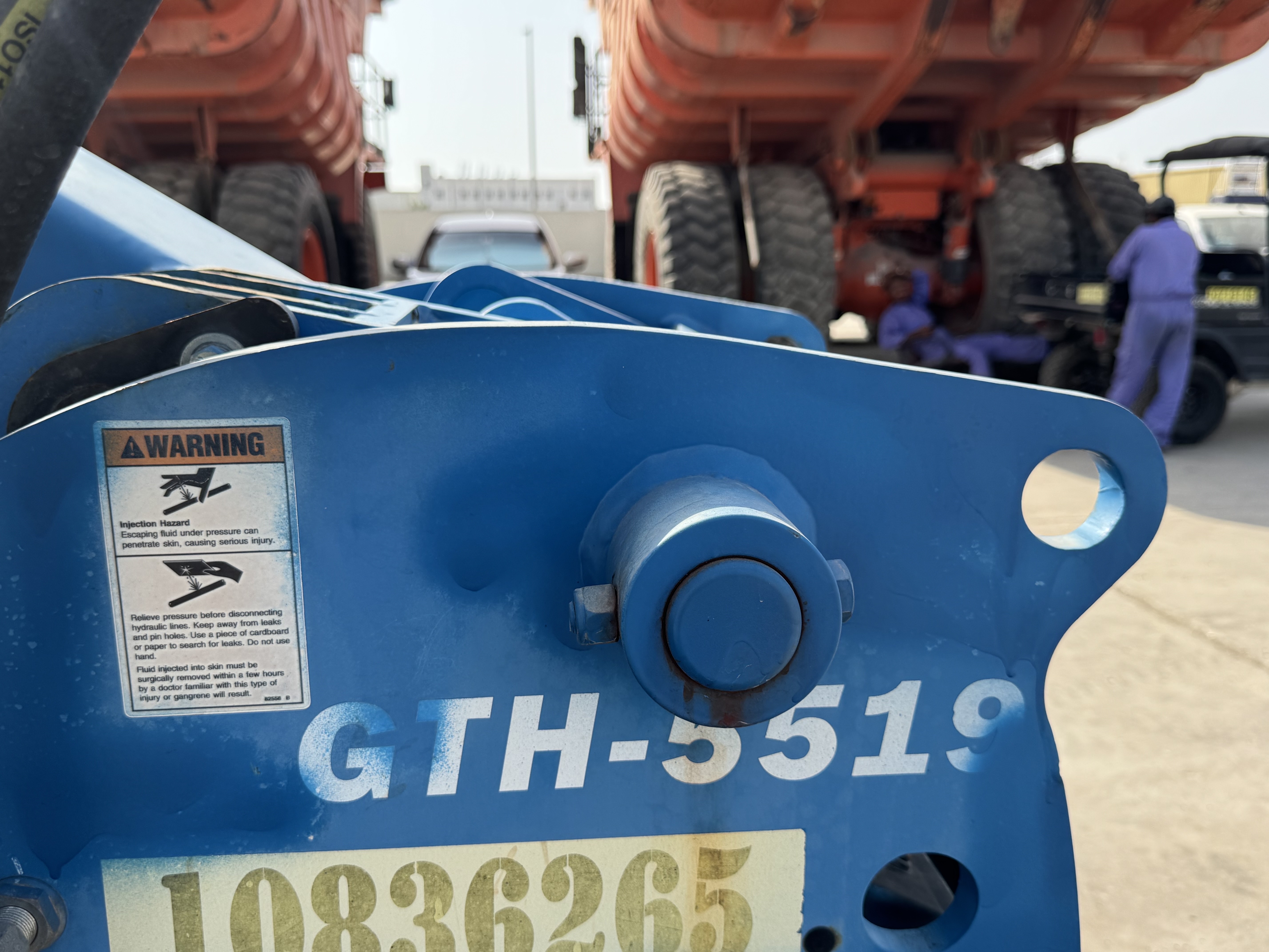 THM-004-جيني-GTH-5519-رافعات-تلسكوبية-فحص-الهيكل-دبوس-وبطانات-قاعدة-الذراع-1