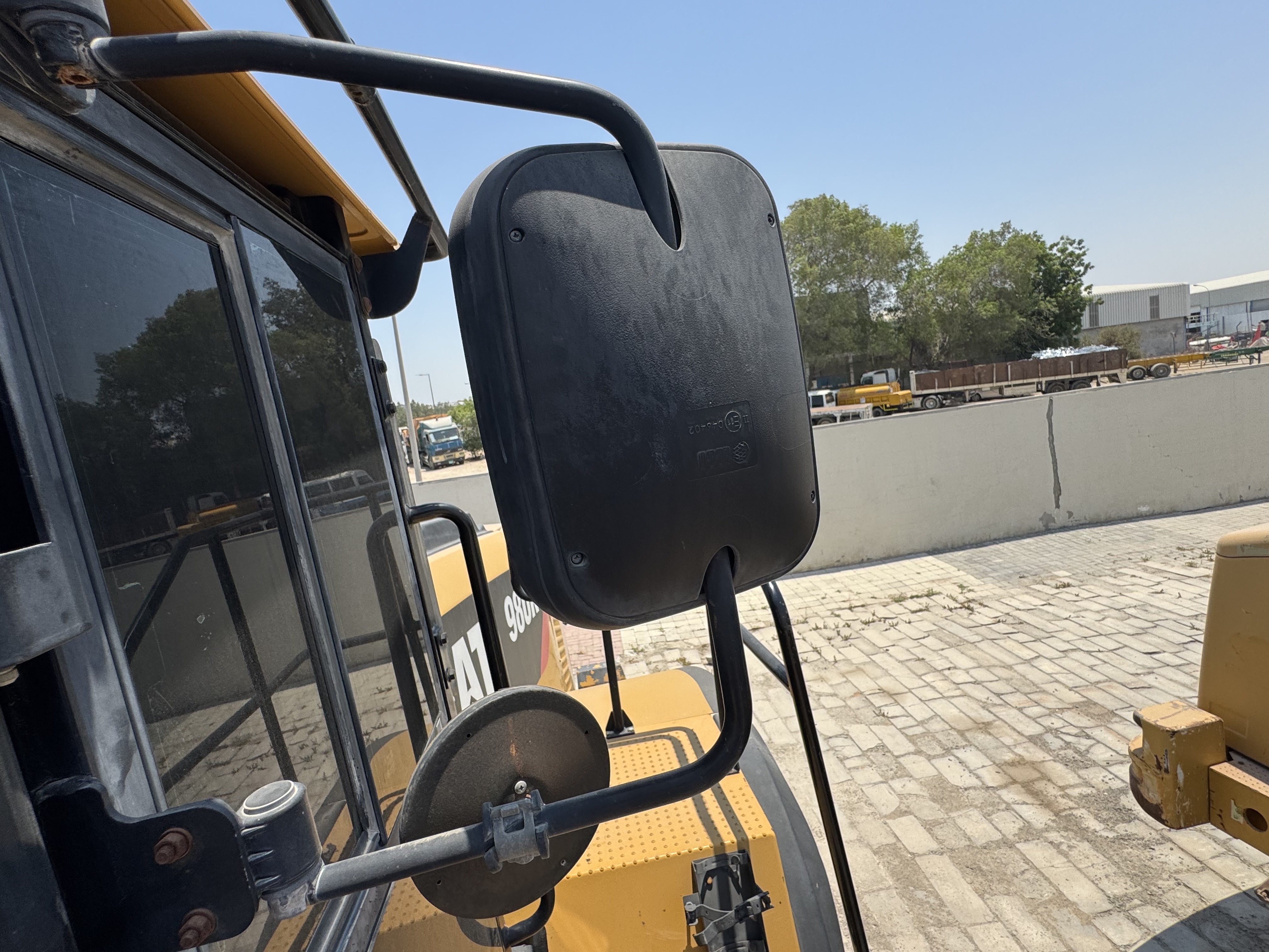 WHL-014-Cat-980K-Wheel-loaders-inspection-Cabin-Mirrors-1