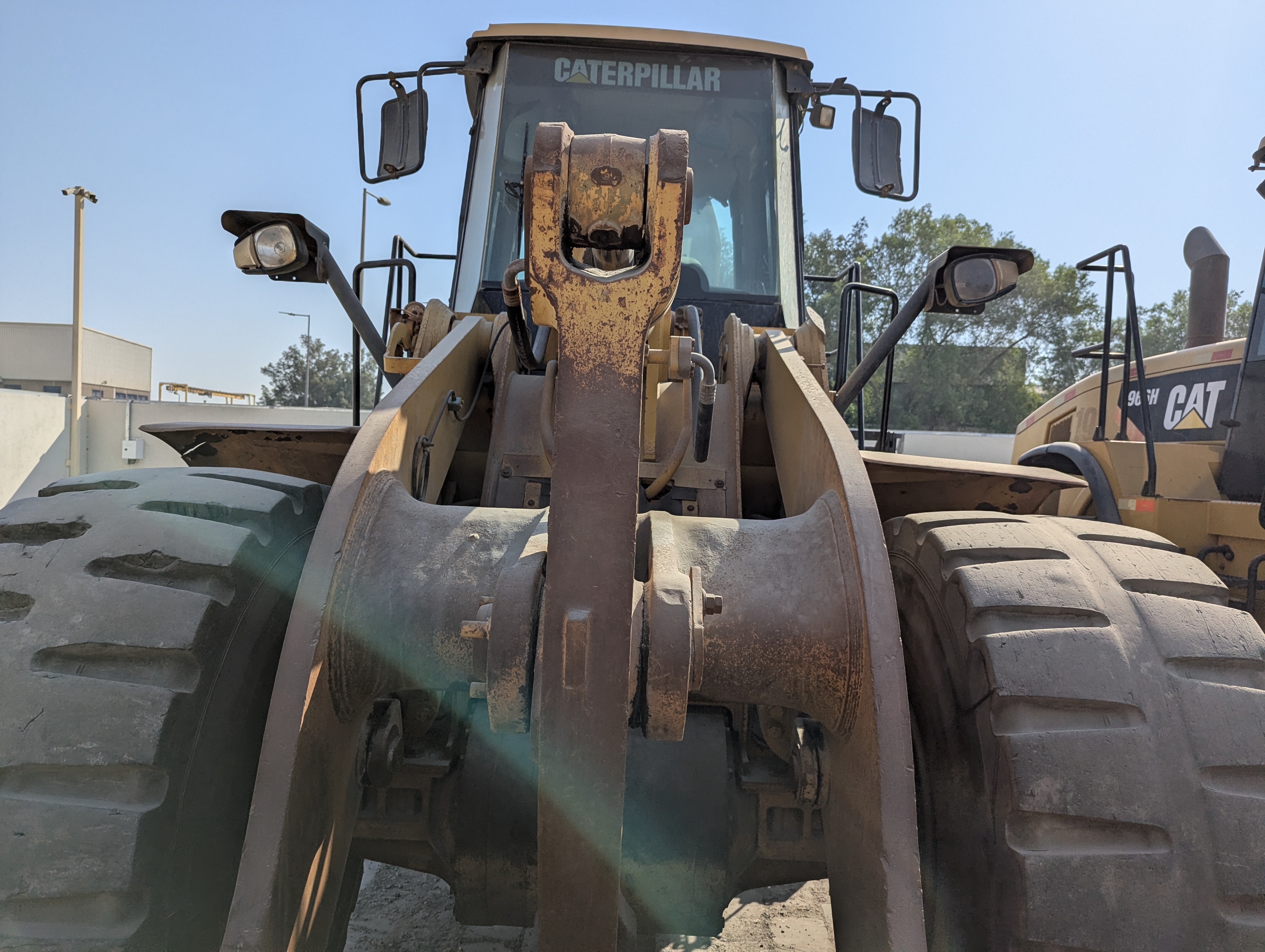 WHL-012-Cat-966H-Wheel-loaders-inspection-Structure-Bell-crank-1