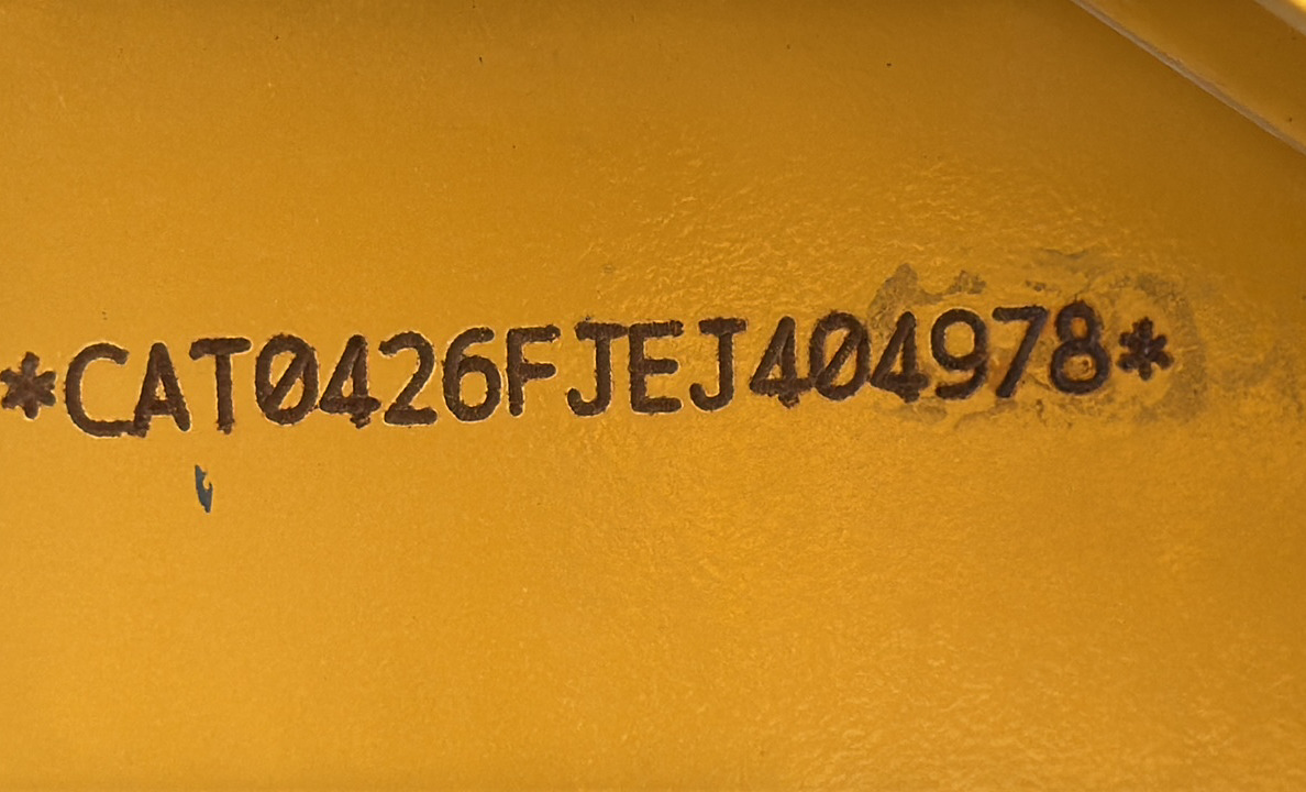BHL-001-Cat-426F2-Backhoe-loaders-inspection-General-Serial-number-2