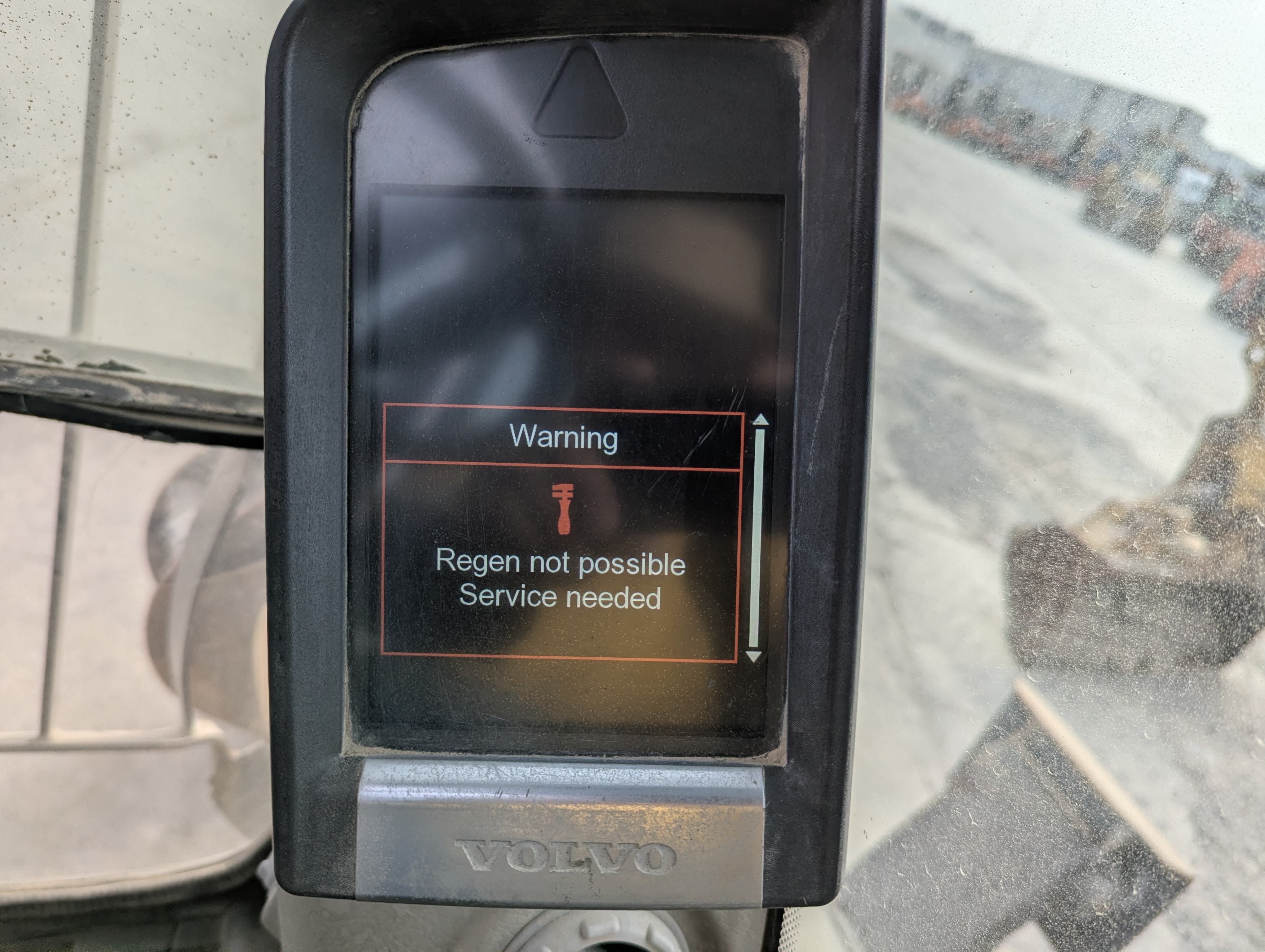 WLX-001-Volvo-EW160D-Wheel-excavators-inspection-Cabin-Instrument-cluster-1