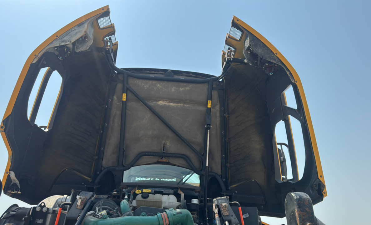 ADT-006-فولفو-A40G-شاحنات-قلابة-مفصلية-فحص-الهيدروليك-نظام-فتح-وإغلاق-الغطاء-1