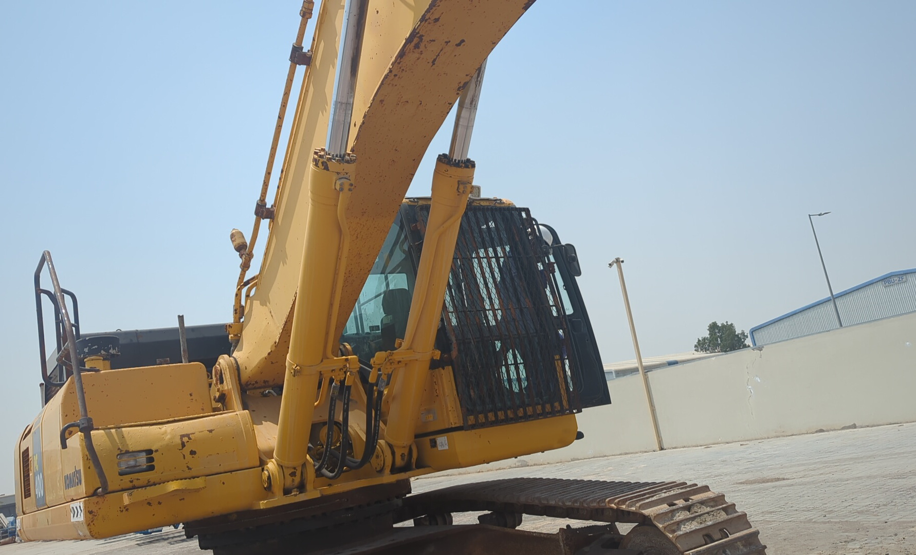 LEX-005-كوماتسو-PC400-8-حفارات-كبيرة-فحص-الهيدروليك-أسطوانة-رفع-الذراع-1