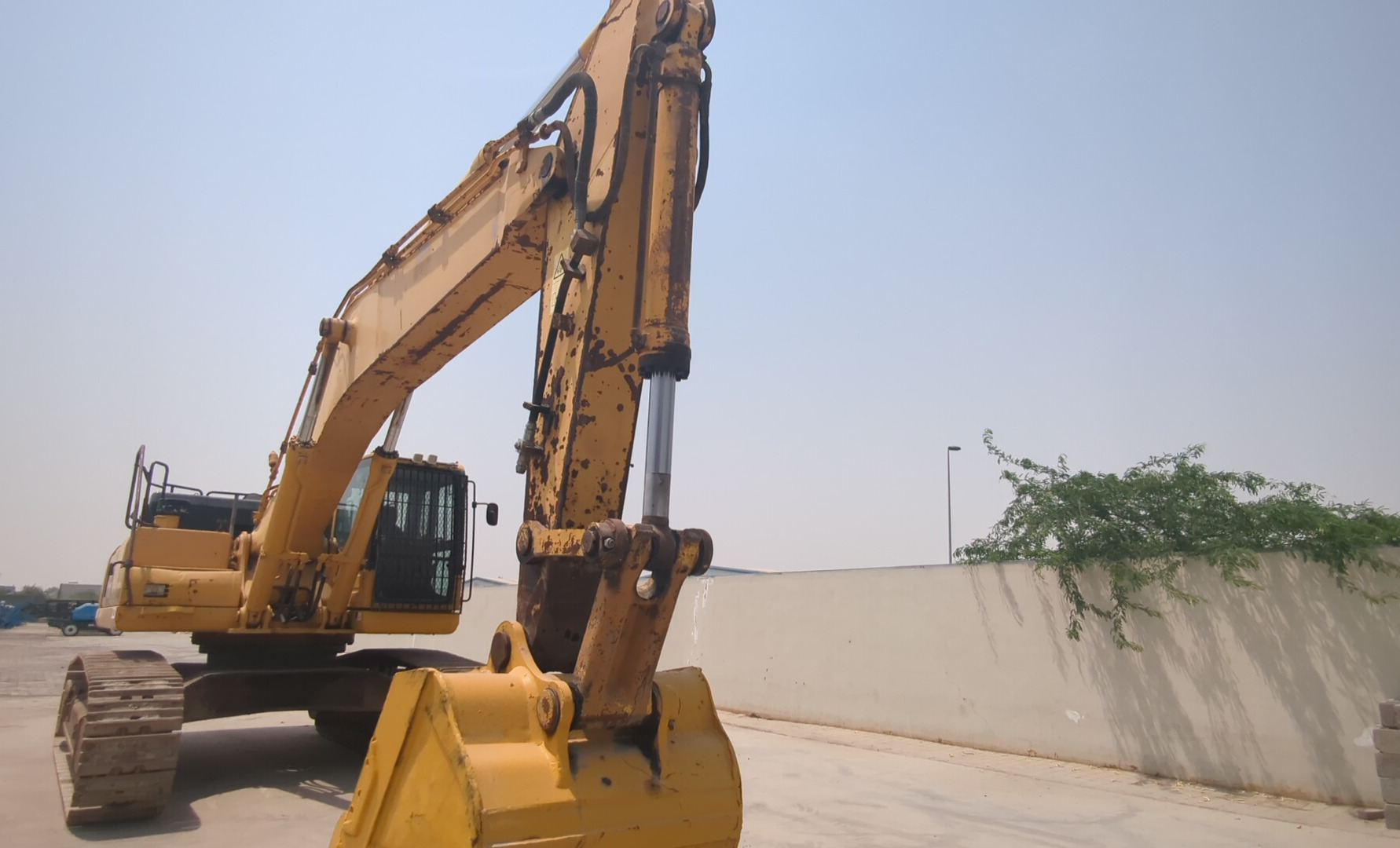 LEX-005-كوماتسو-PC400-8-حفارات-كبيرة-فحص-الهيدروليك-أسطوانة-الدلو-1