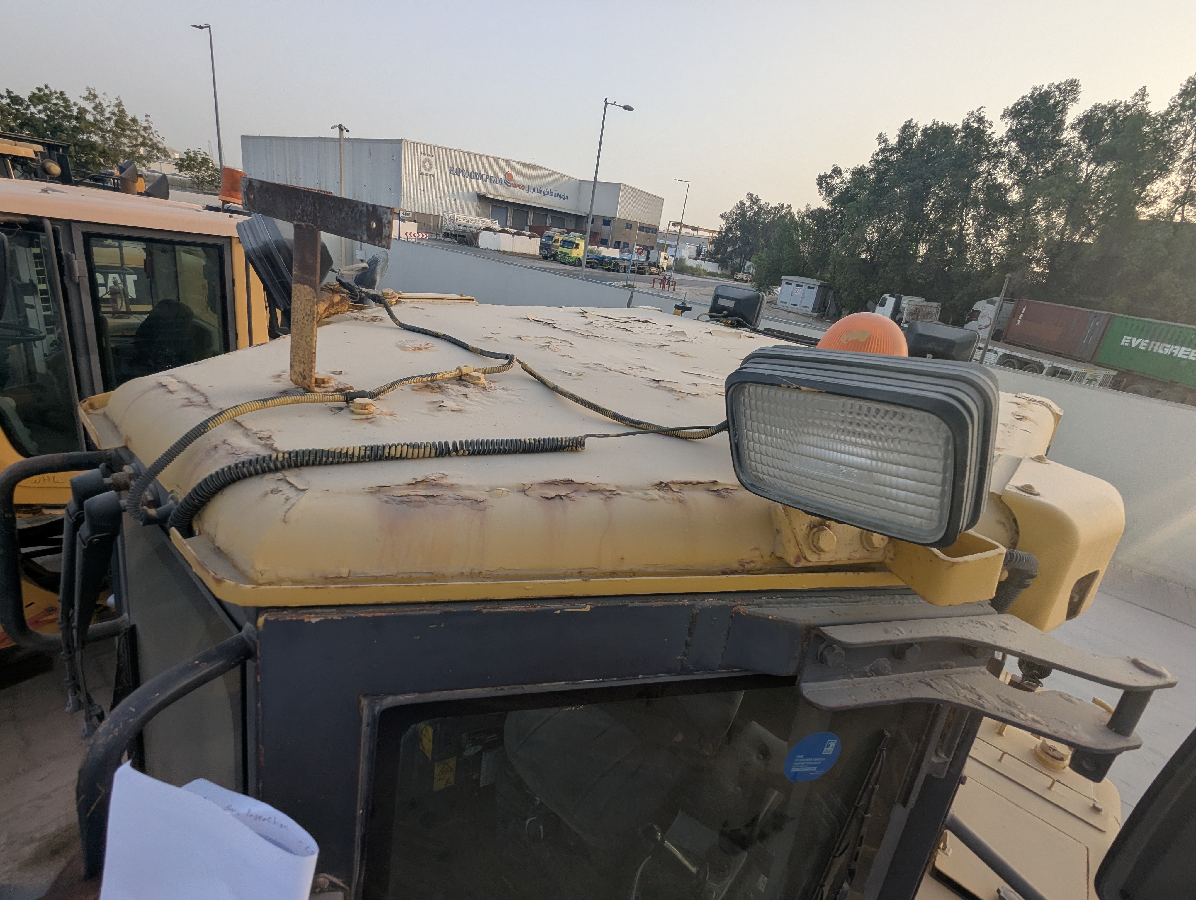 CDB-019-كوماتسو-D155A-6R-بلدوزرات-مجنزرة-فحص-الأمان-هيكل-الحماية-من-السقوط-(ROPS/FOPS)-1