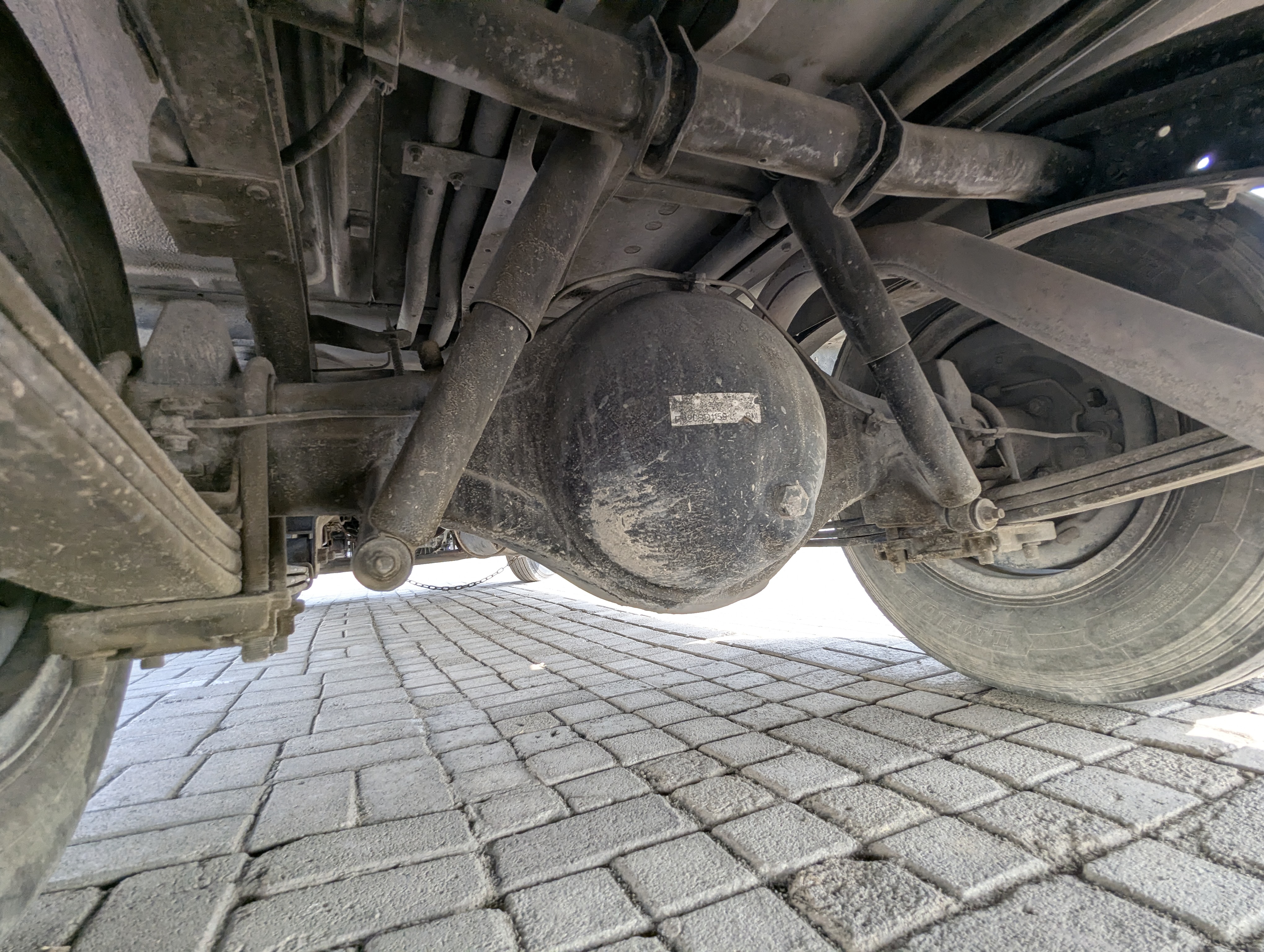 TBV-001-Mitsubishi-Fuso-Roza-Buses-inspection-Drive-system-Axle-housing-1