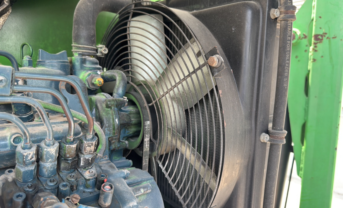 BLA-019-Nifty-210SD-Boom-lifts-inspection-Engine-Cooling-fan-and-fan-guard-1