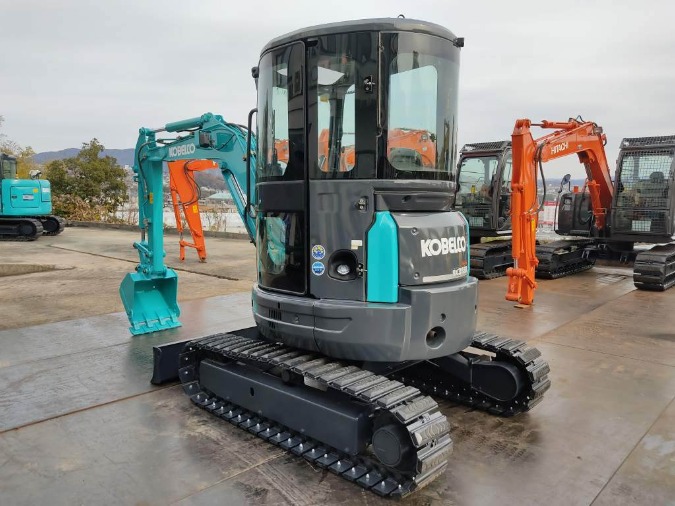 Generation-Kobelco SK35SR Mini excavators-exterior