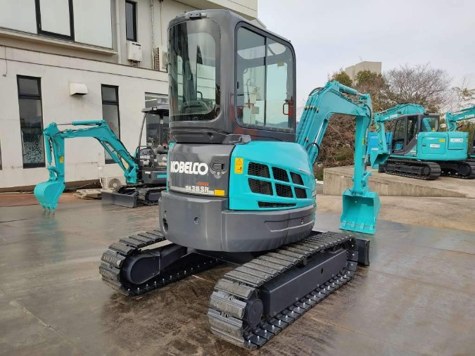 Generation-Kobelco SK35SR Mini excavators-exterior
