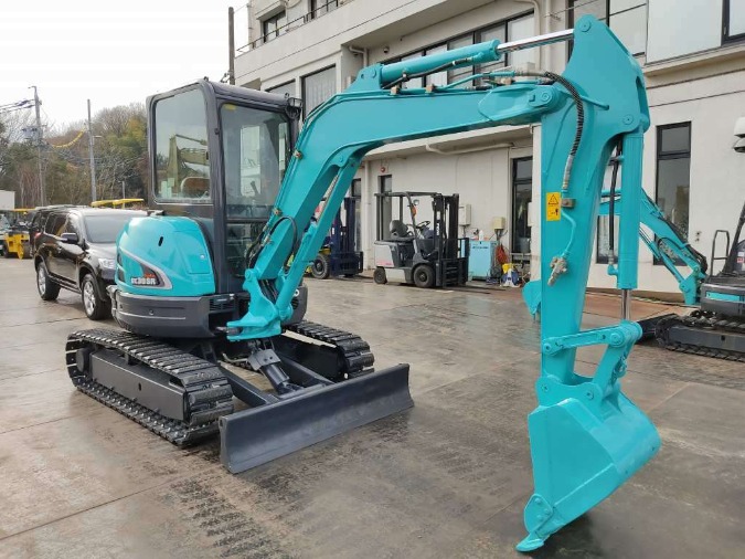 Generation-Kobelco SK35SR Mini excavators-exterior