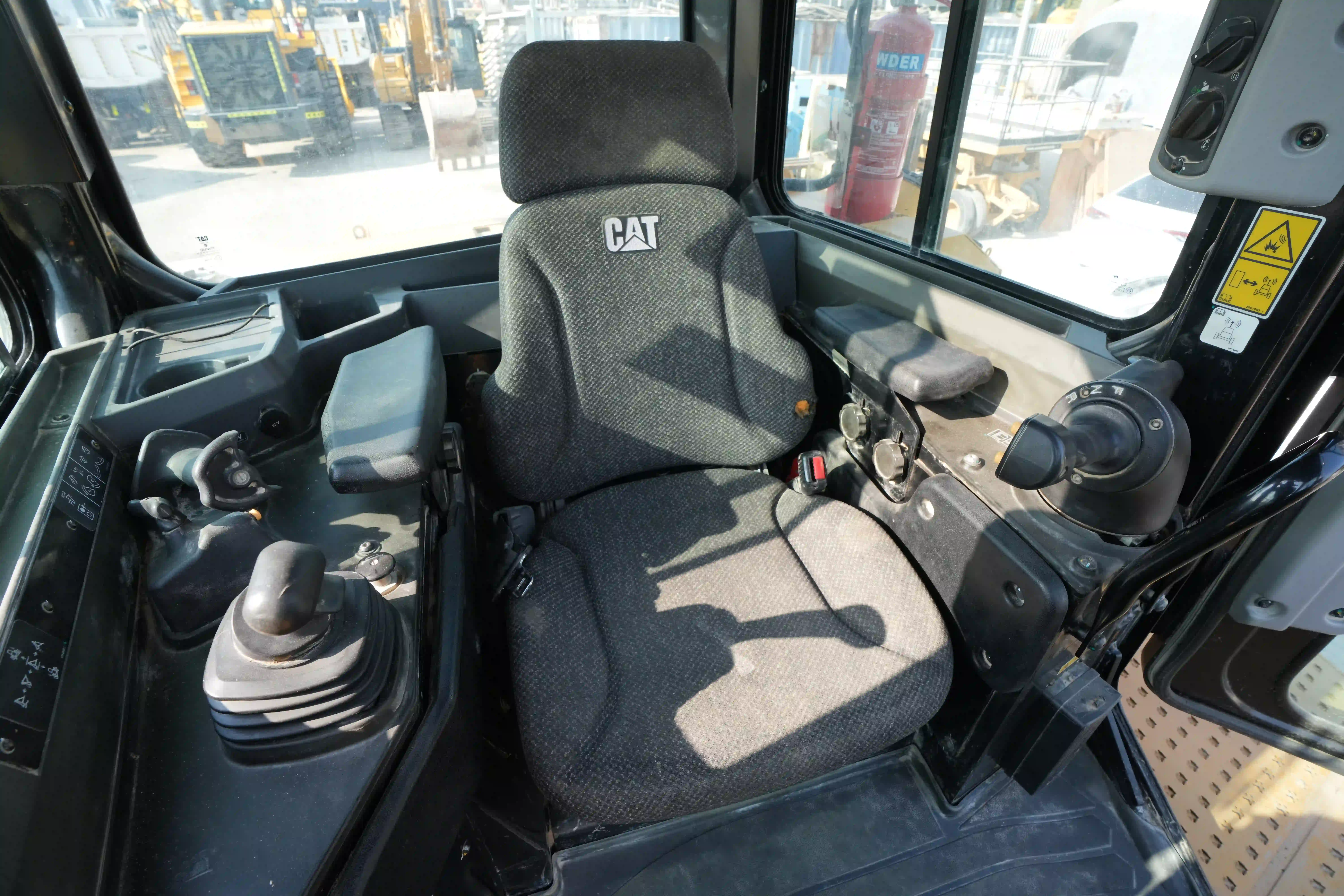 CDB-002-Cat-D8T-crawler-dozer-inspection-cabin-seats-armrests-1