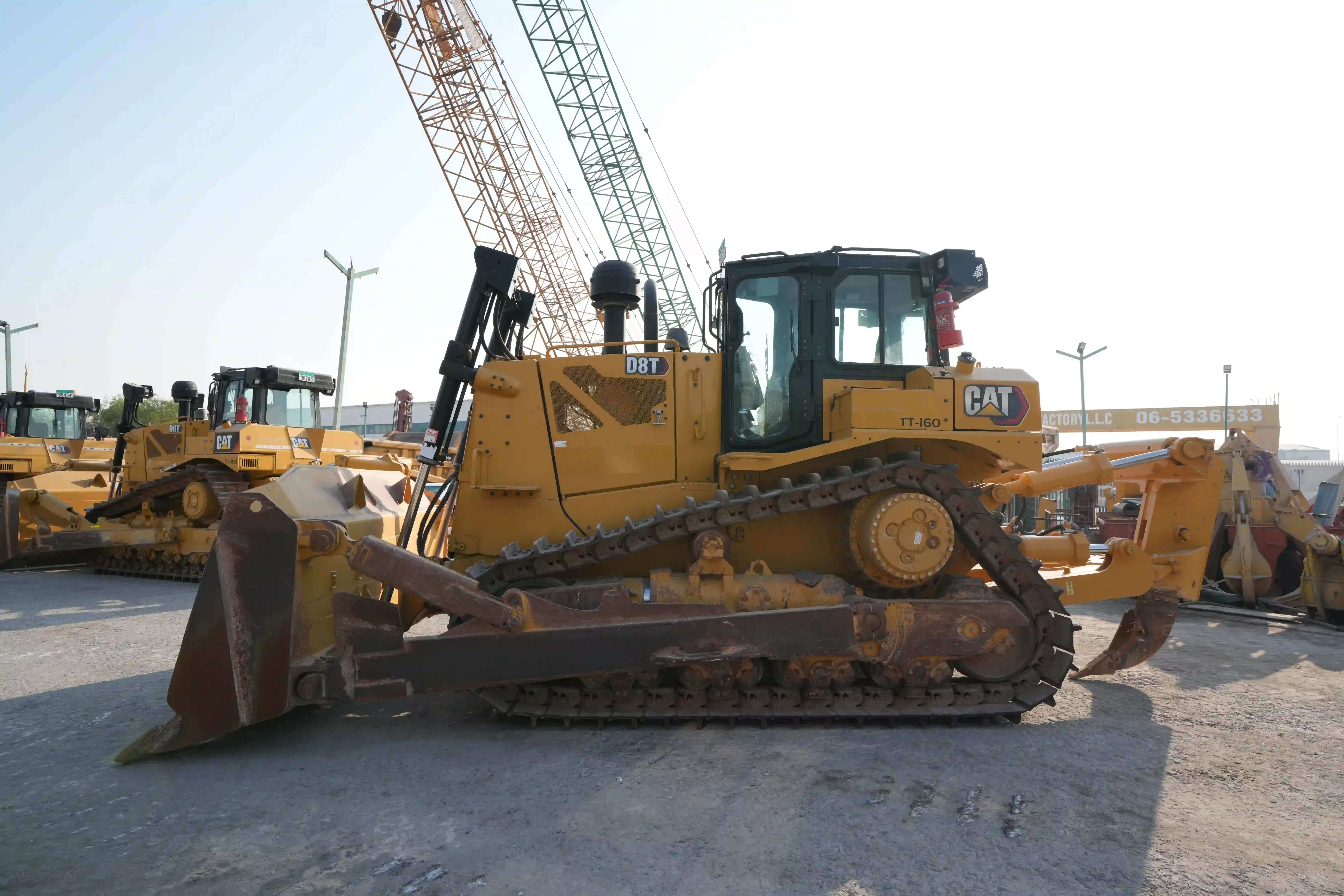 CDB-003-Cat-D8T-crawler-dozer-inspection-structure-paint-2