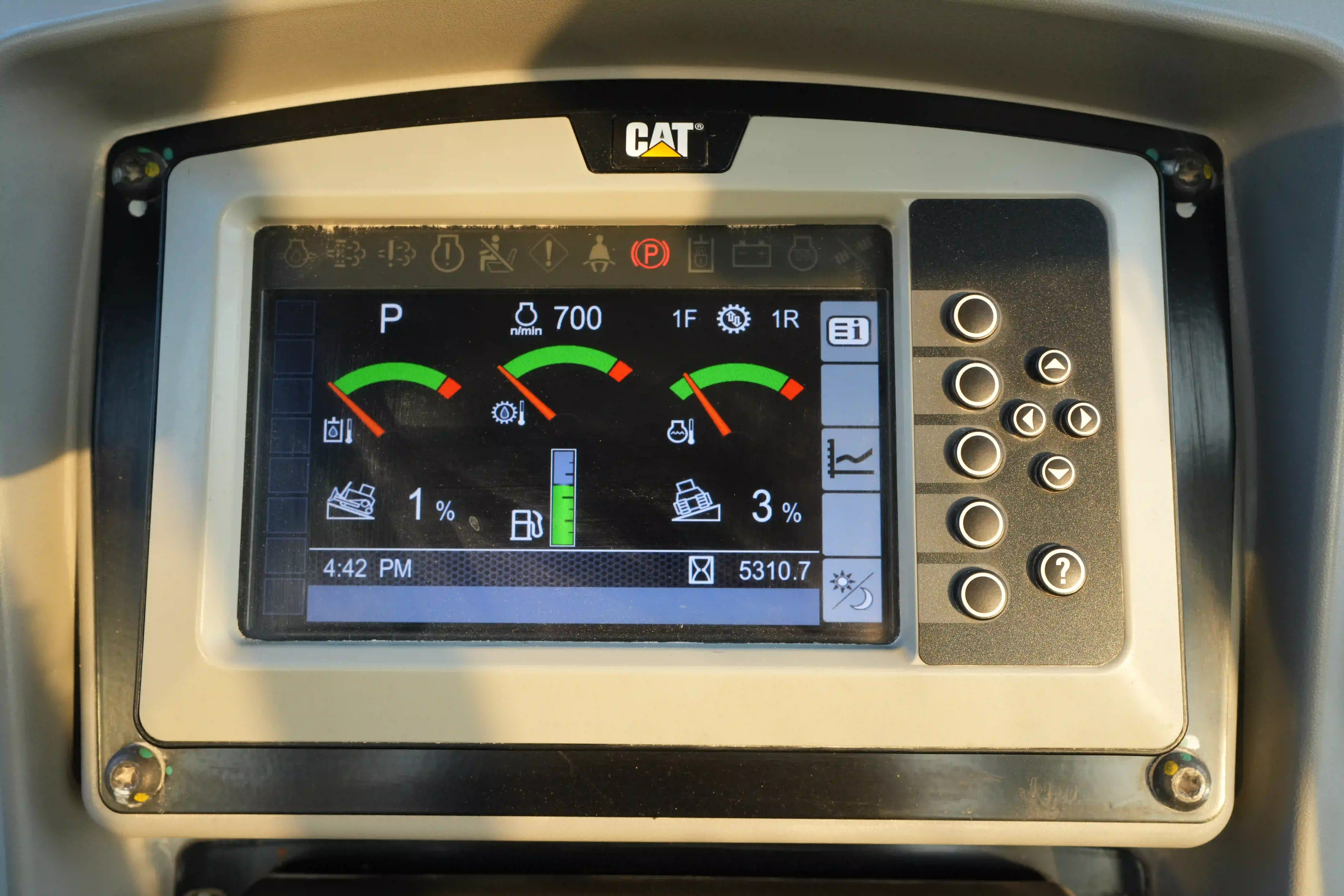 CDB-003-Cat-D8T-crawler-dozer-inspection-cabin-instrument-cluster-2