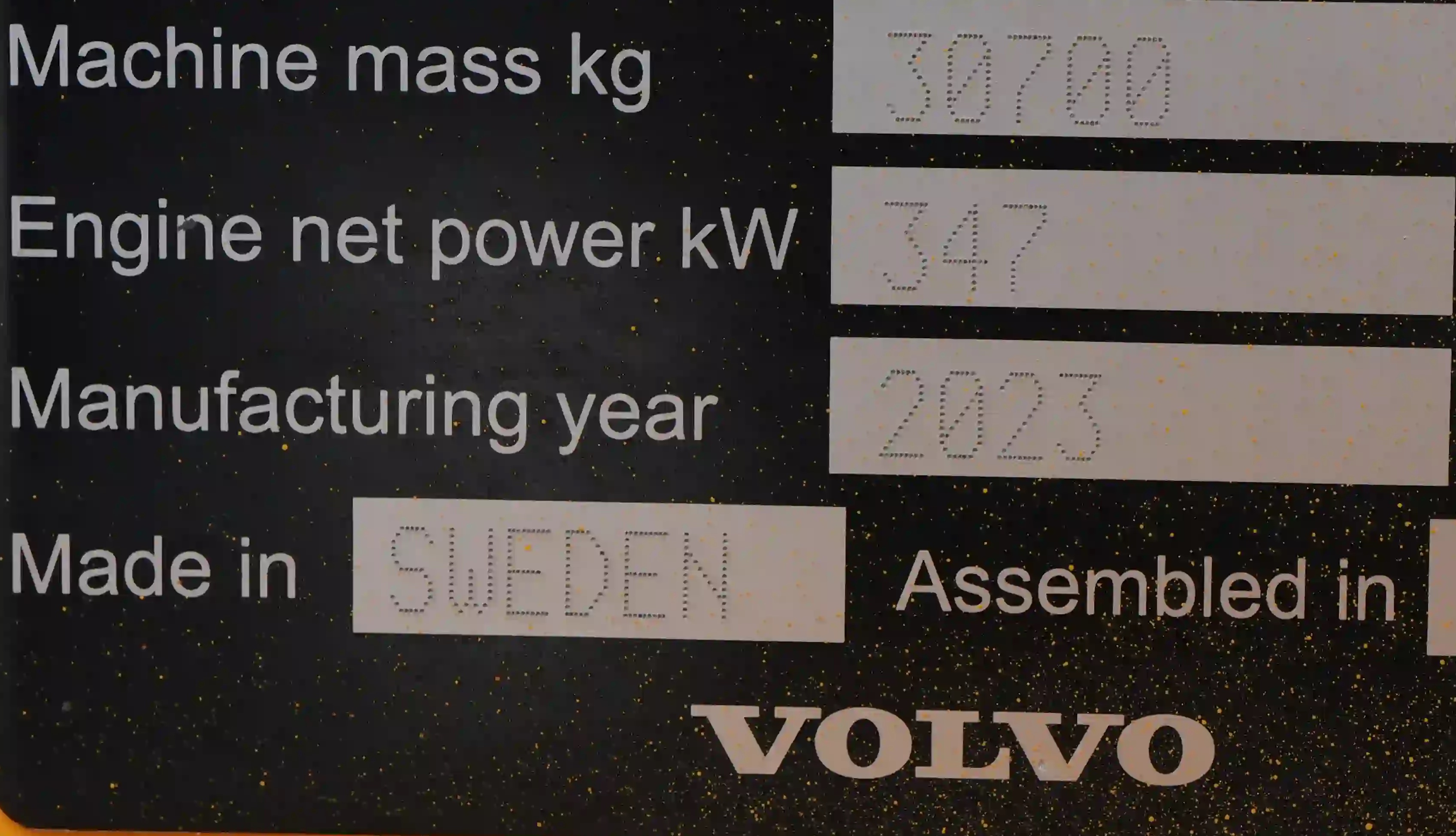 ADT-003-Volvo-A40G-articulated-dump-truck-inspection-general-country-of-manufacture