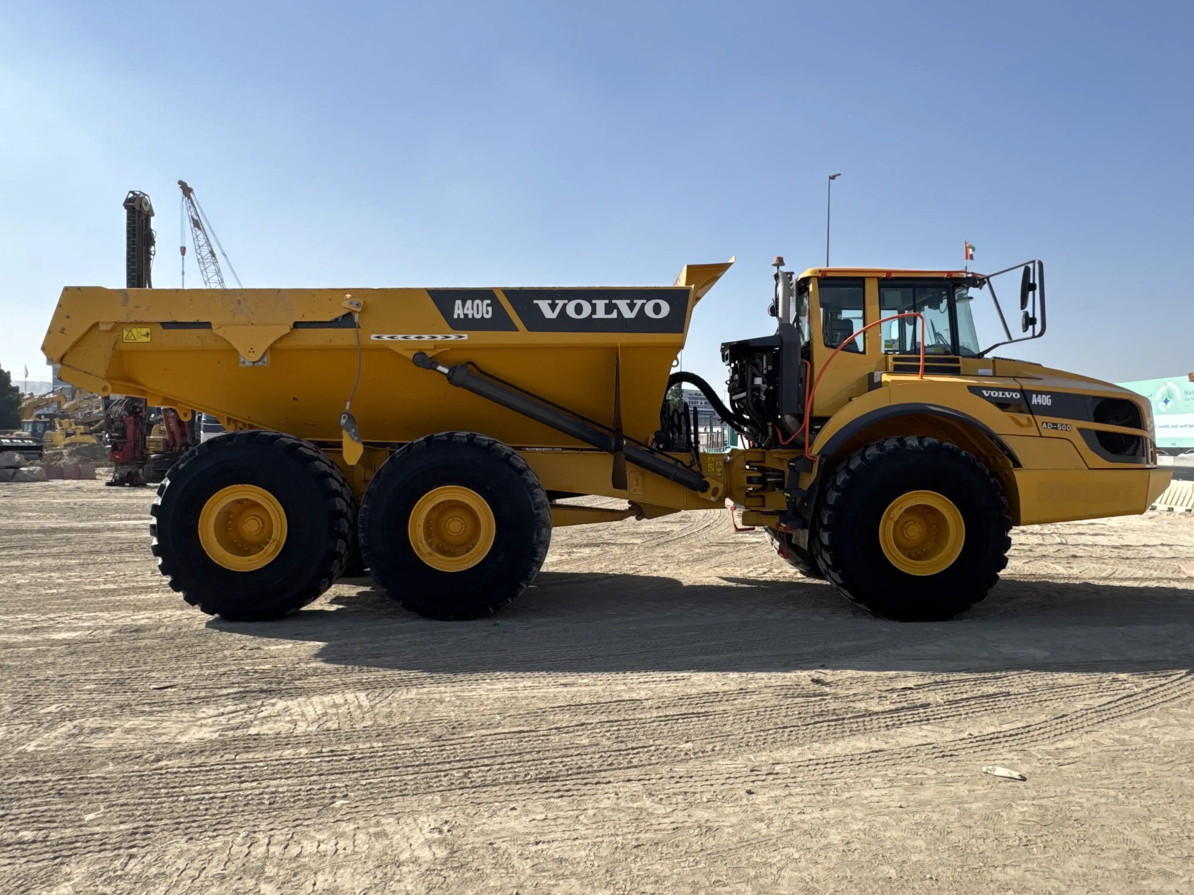 ADT-002-Volvo-A40G-articulated-dump-truck-inspection-structure-paint-5