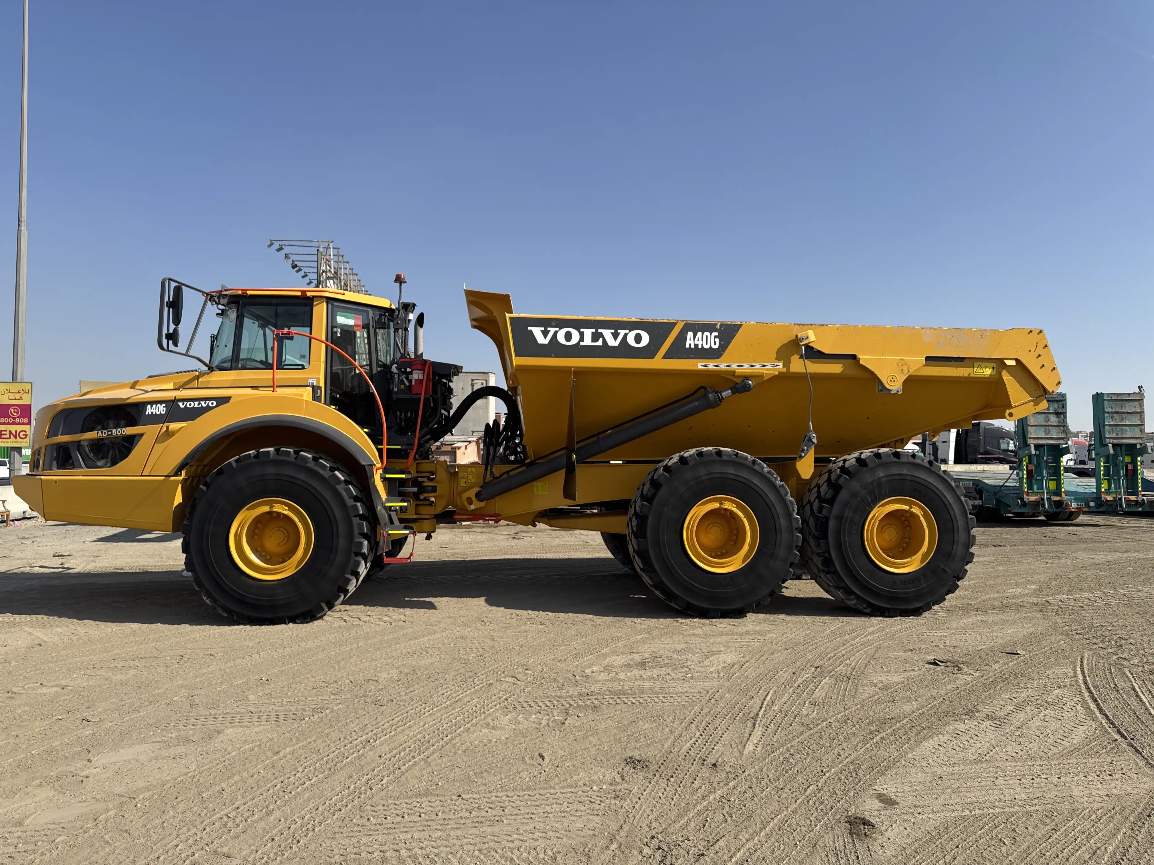 ADT-002-Volvo-A40G-articulated-dump-truck-inspection-structure-paint-6