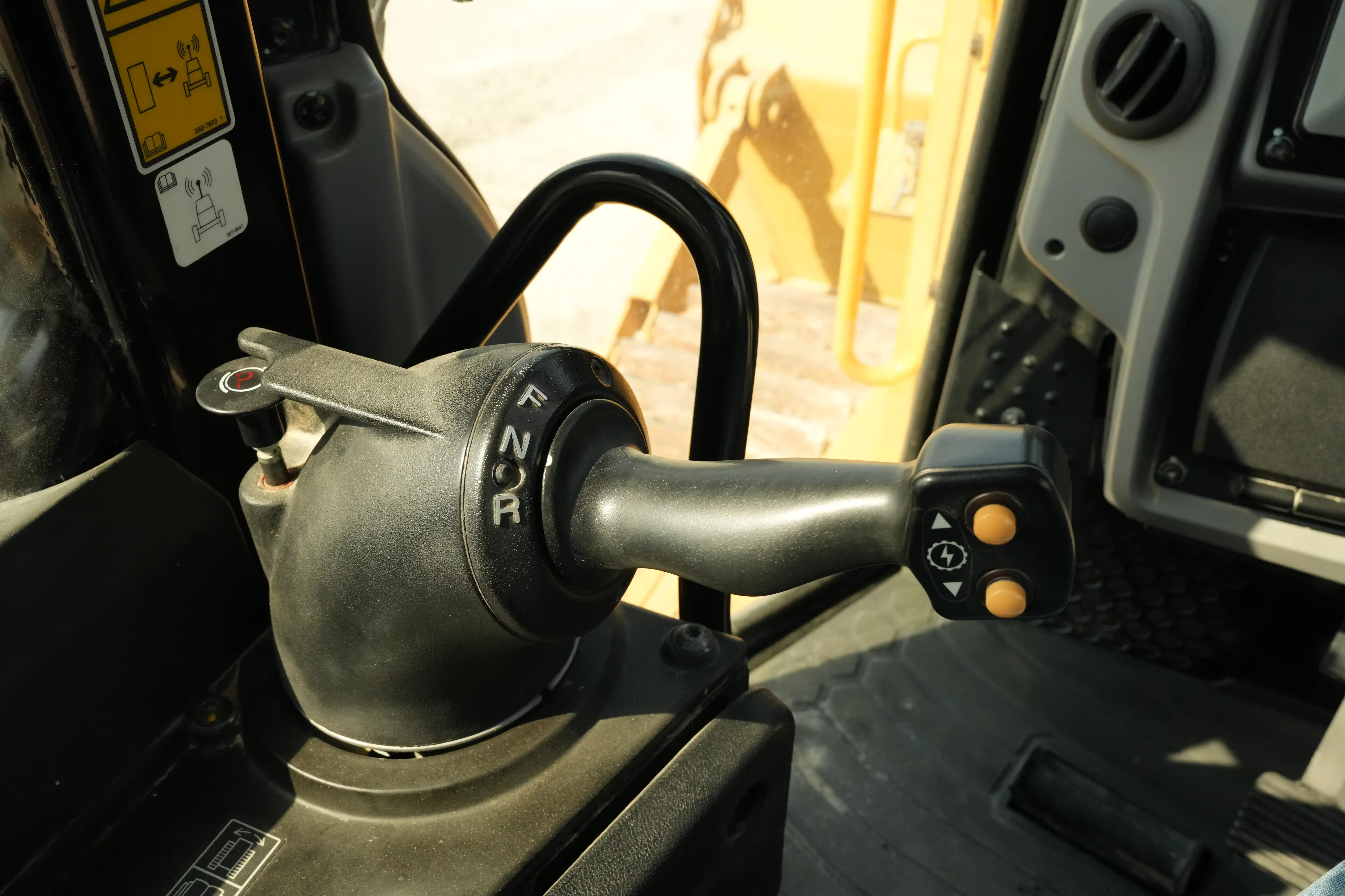 CDB-001-Cat-D8T-crawler-dozer-inspection-cabin-joysticks-2
