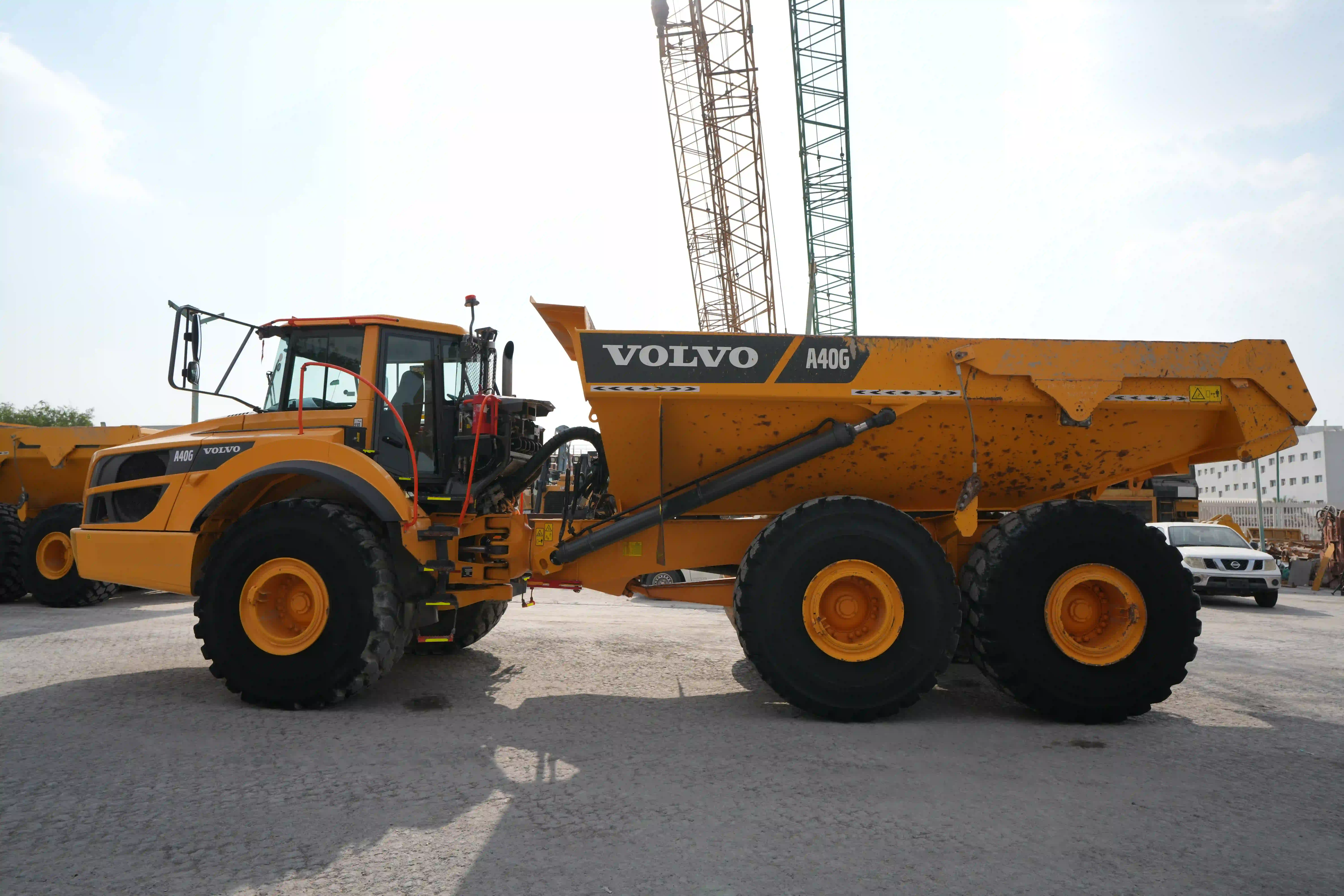 ADT-003-Volvo-A40G-articulated-dump-truck-inspection-structure-paint-4