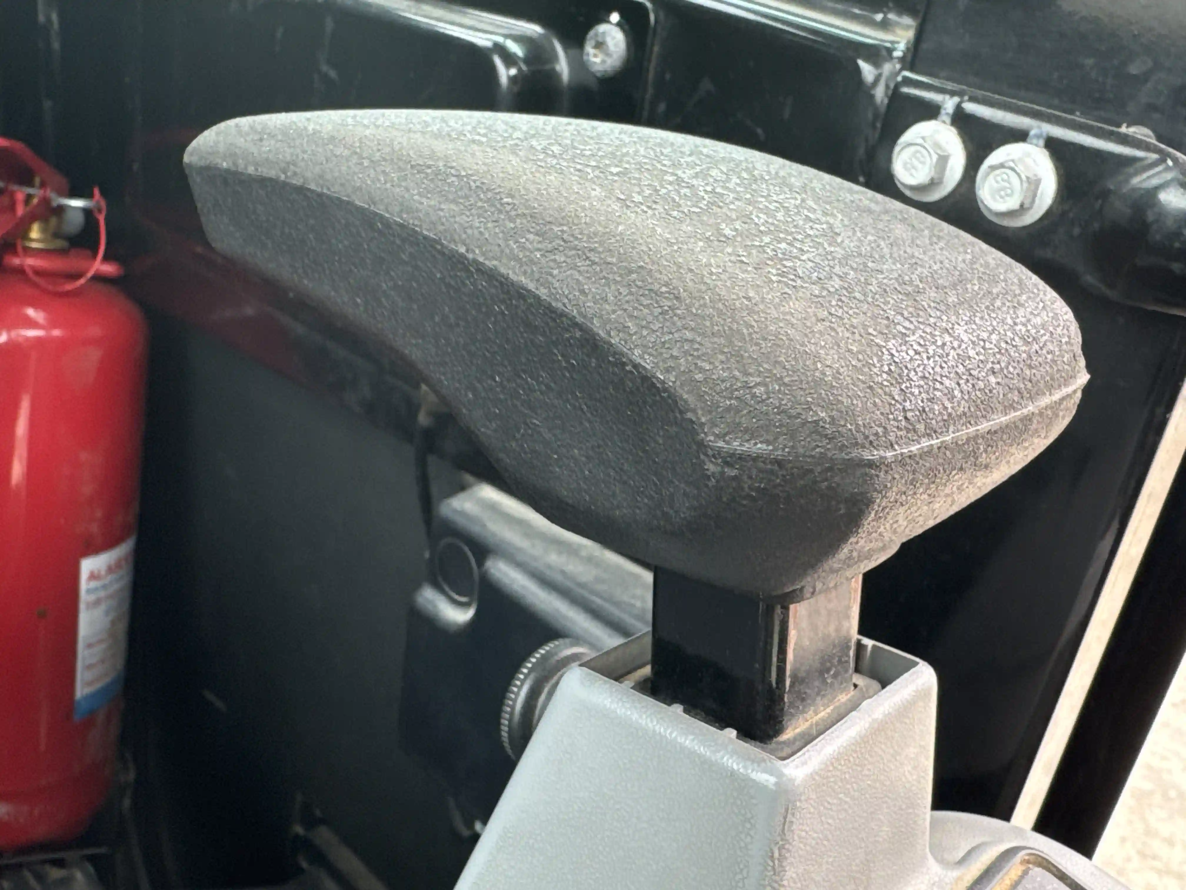 MNX-003-Cat-305.5E2-mini-excavator-inspection-cabin-seats-armrests-2