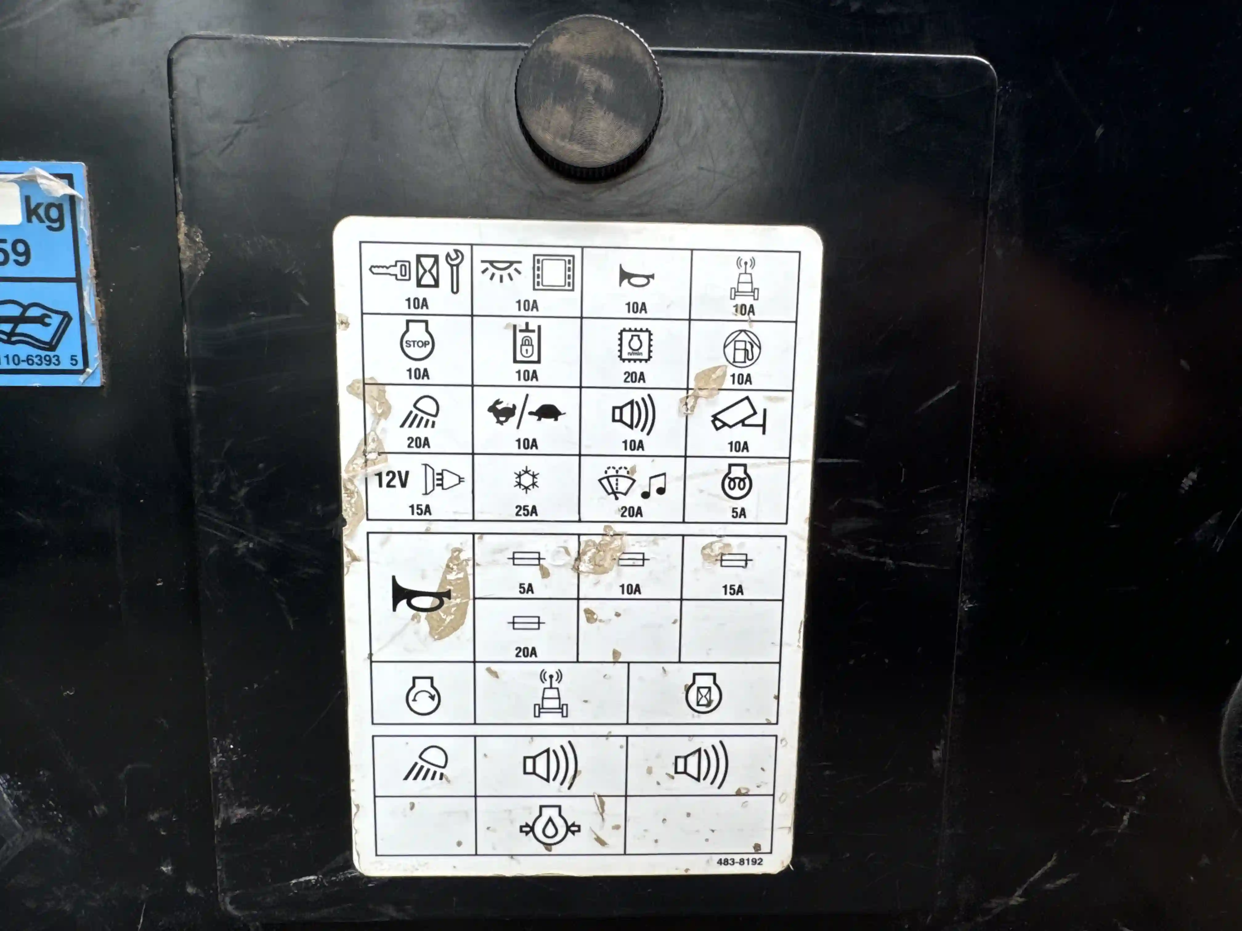 MNX-003-Cat-305.5E2-mini-excavator-inspection-electronics-fuse-box-1