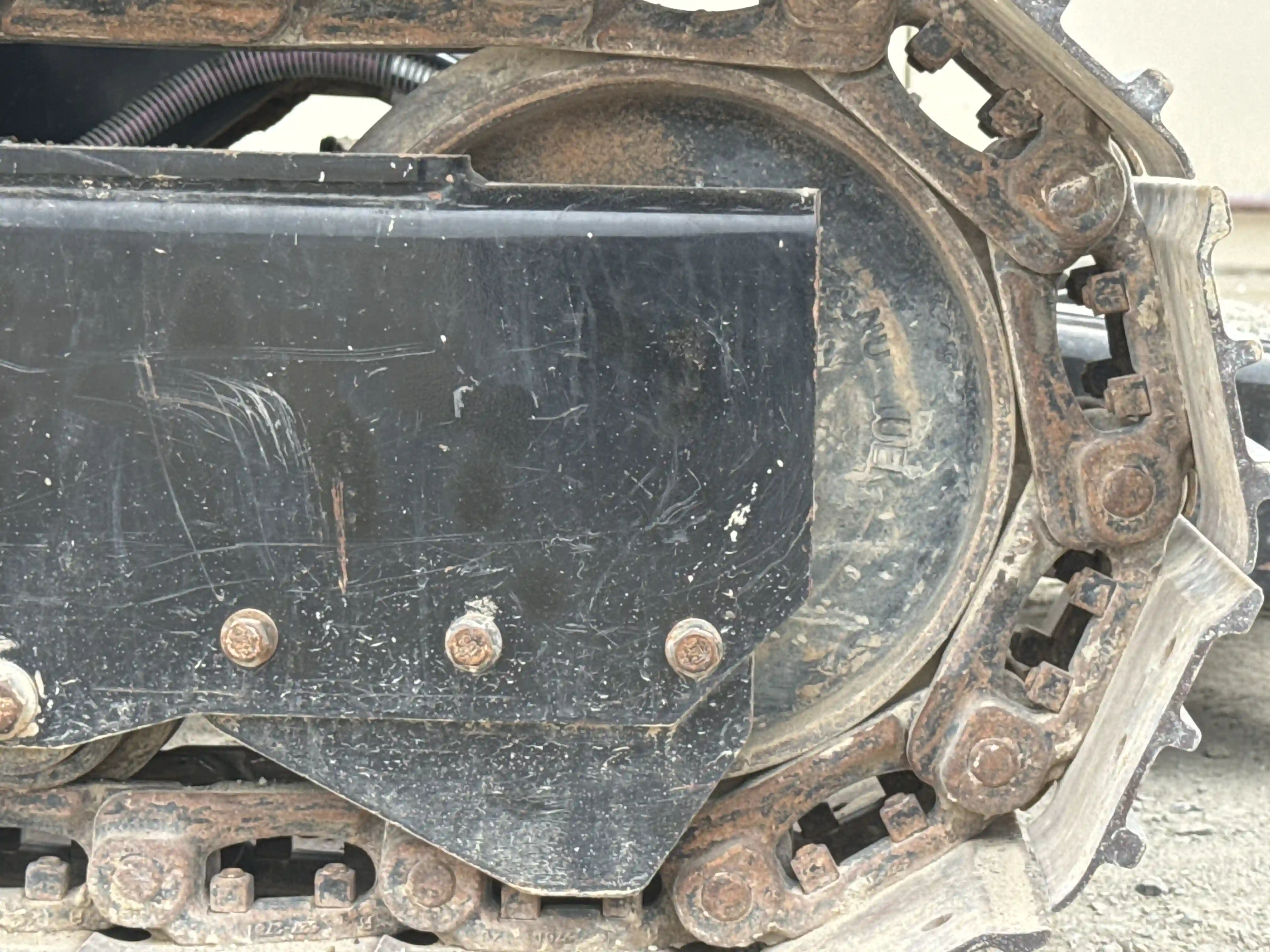 MNX-003-Cat-305.5E2-mini-excavator-inspection-undercarriage-right-idler-1