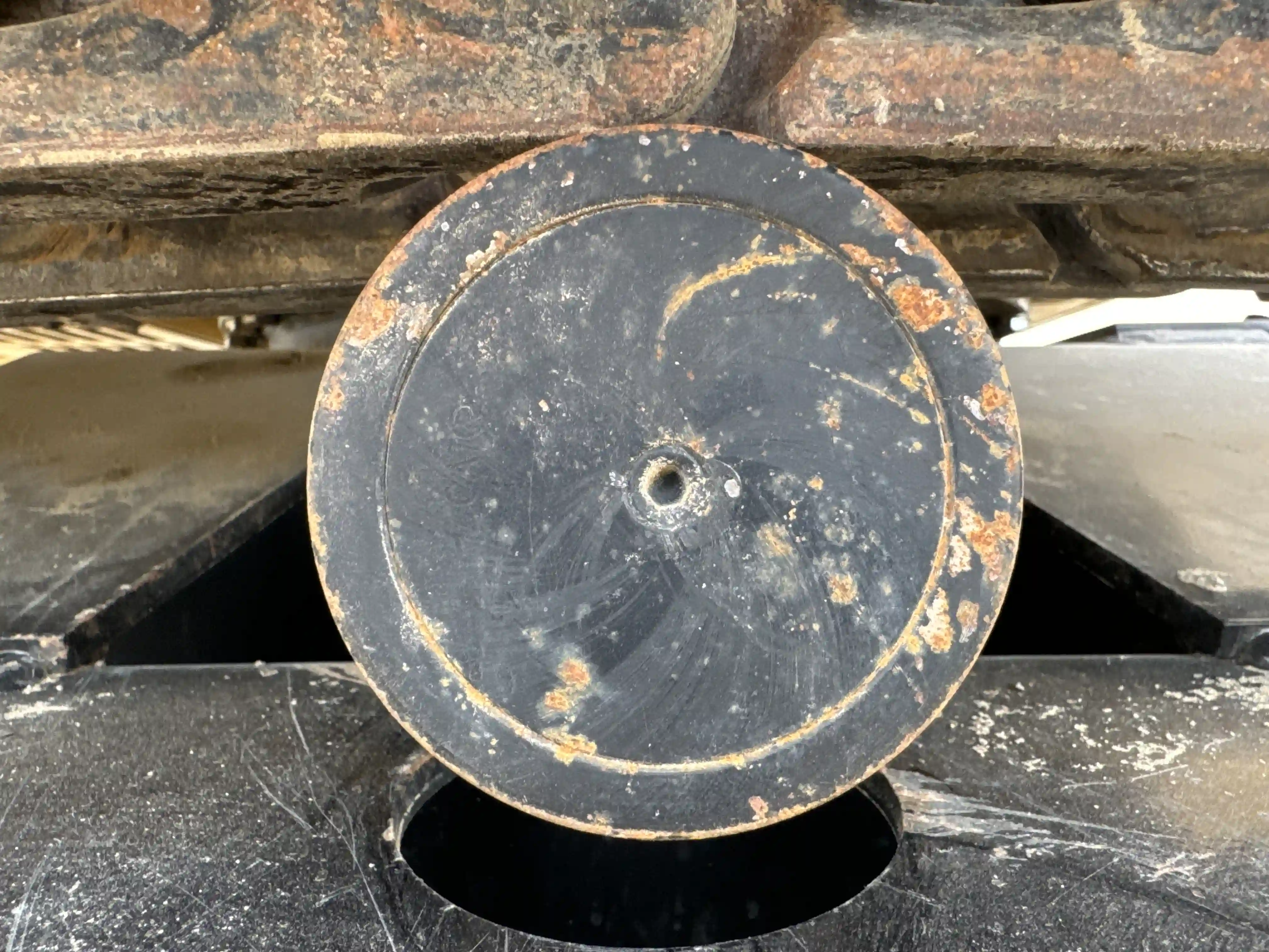 MNX-003-Cat-305.5E2-mini-excavator-inspection-undercarriage-right-carrier-rollers-2