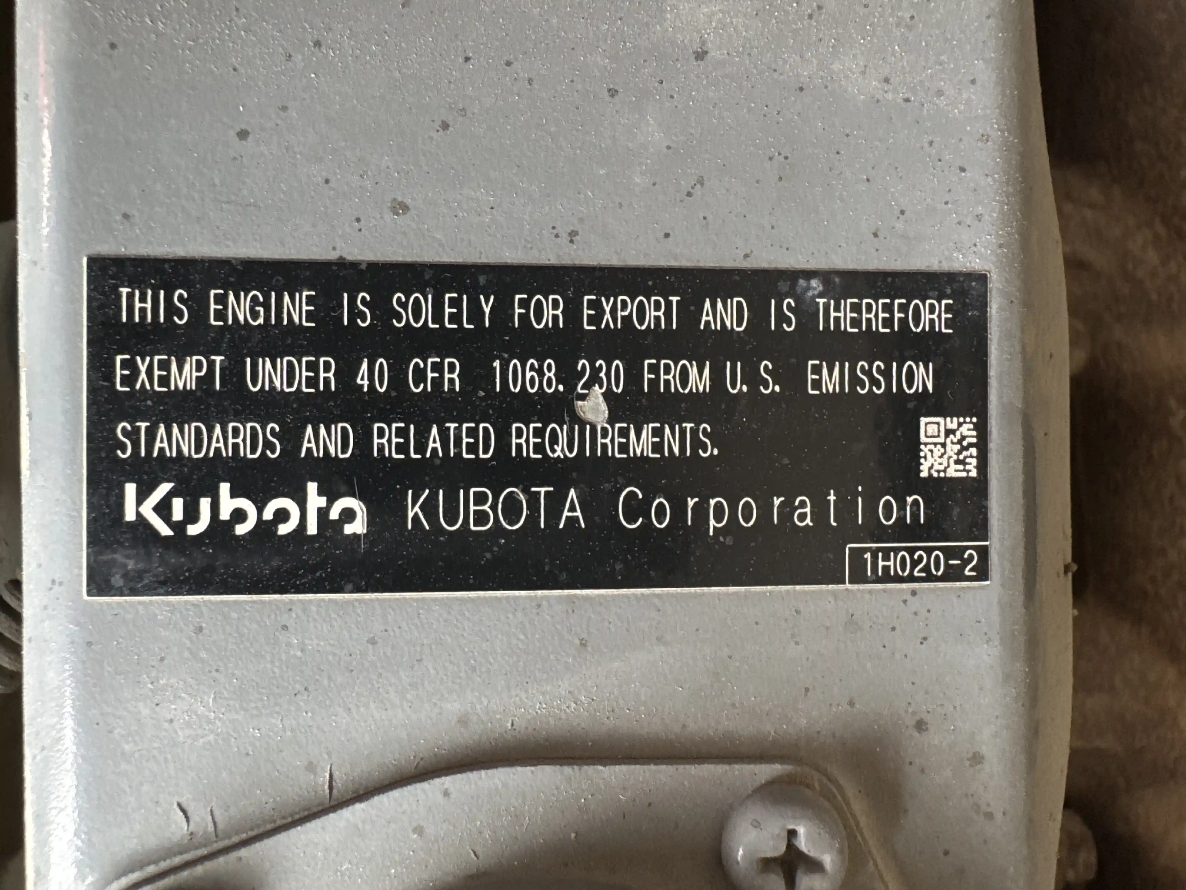 SSL-002-Bobcat-S510-skid-steer-loader-inspection-general-emissions-label