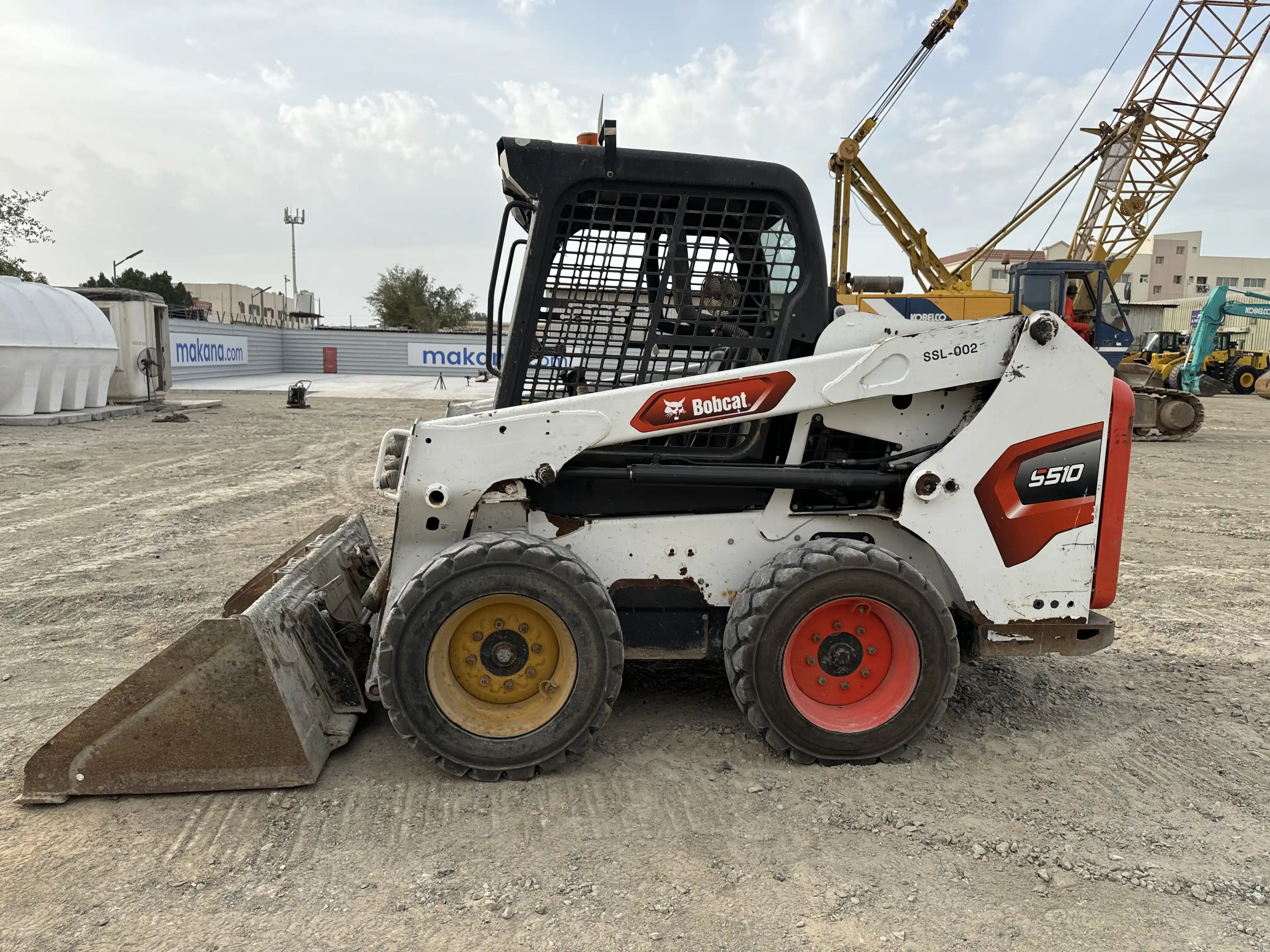 SSL-002-Bobcat-S510-skid-steer-loader-inspection-structure-paint-4