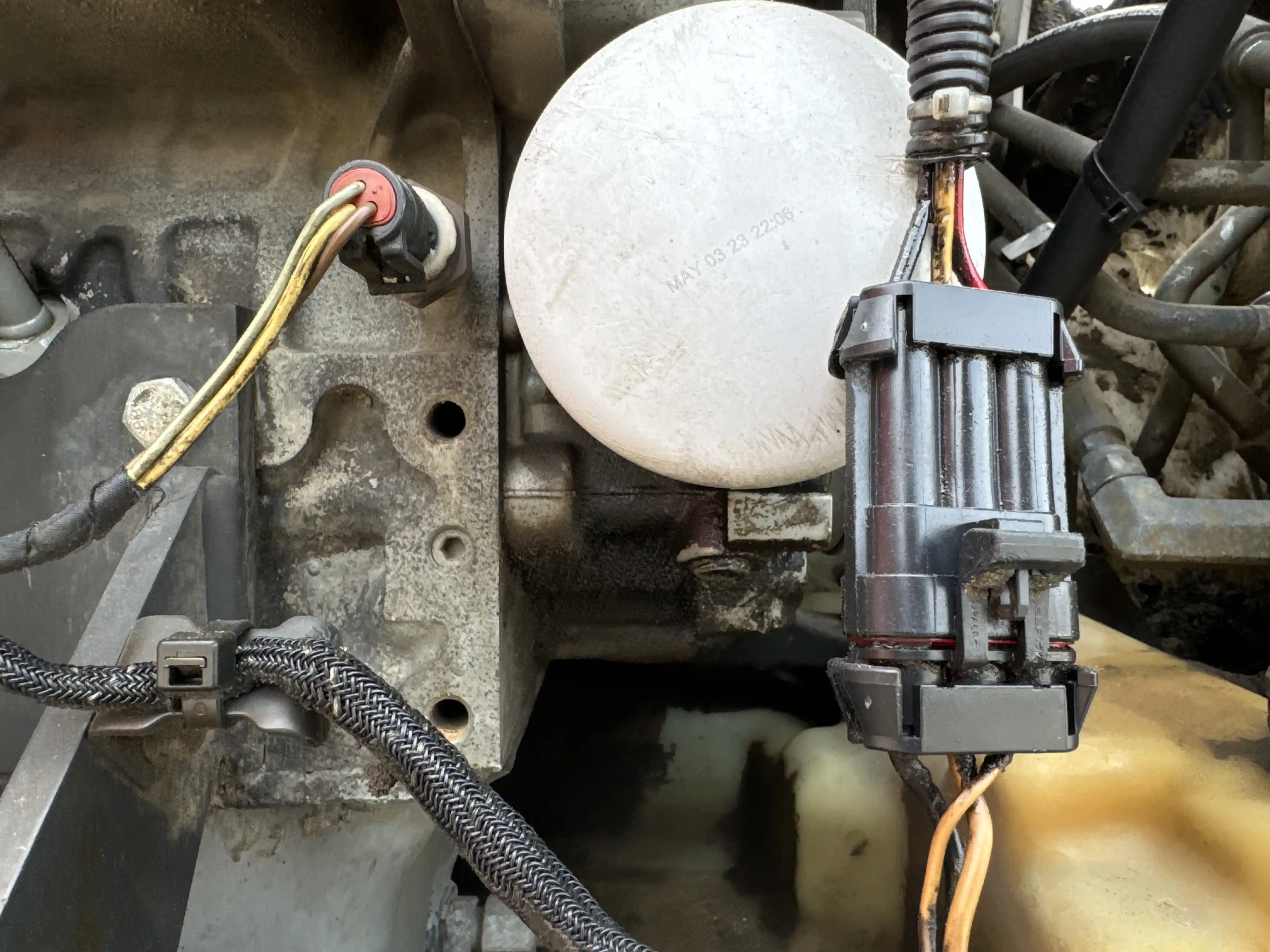 SSL-002-Bobcat-S510-skid-steer-loader-inspection-electronics-main-harness-1