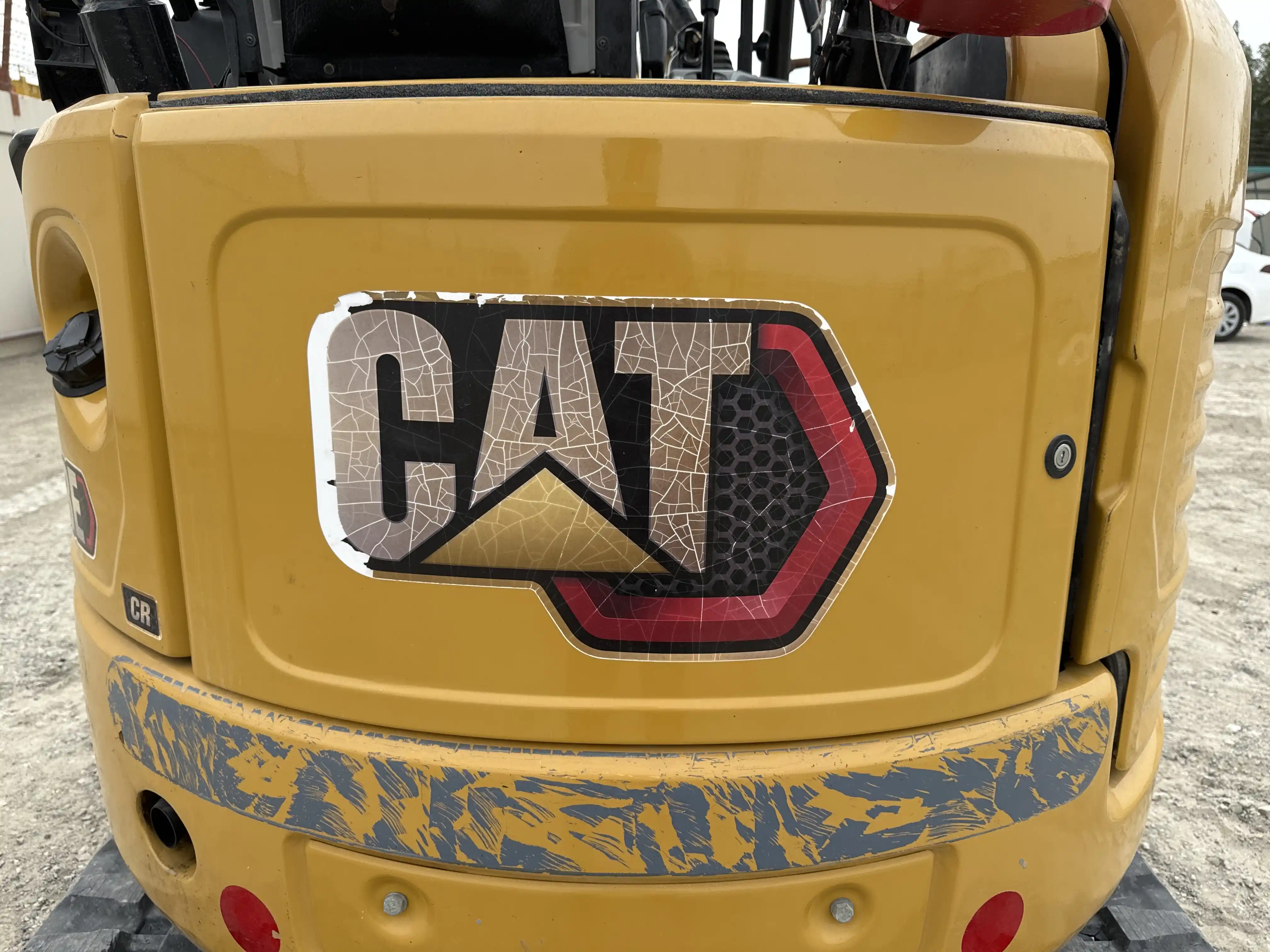MNX-002-Cat-303E-mini-excavator-inspection-structure-sheet-metal-fiberglass-2