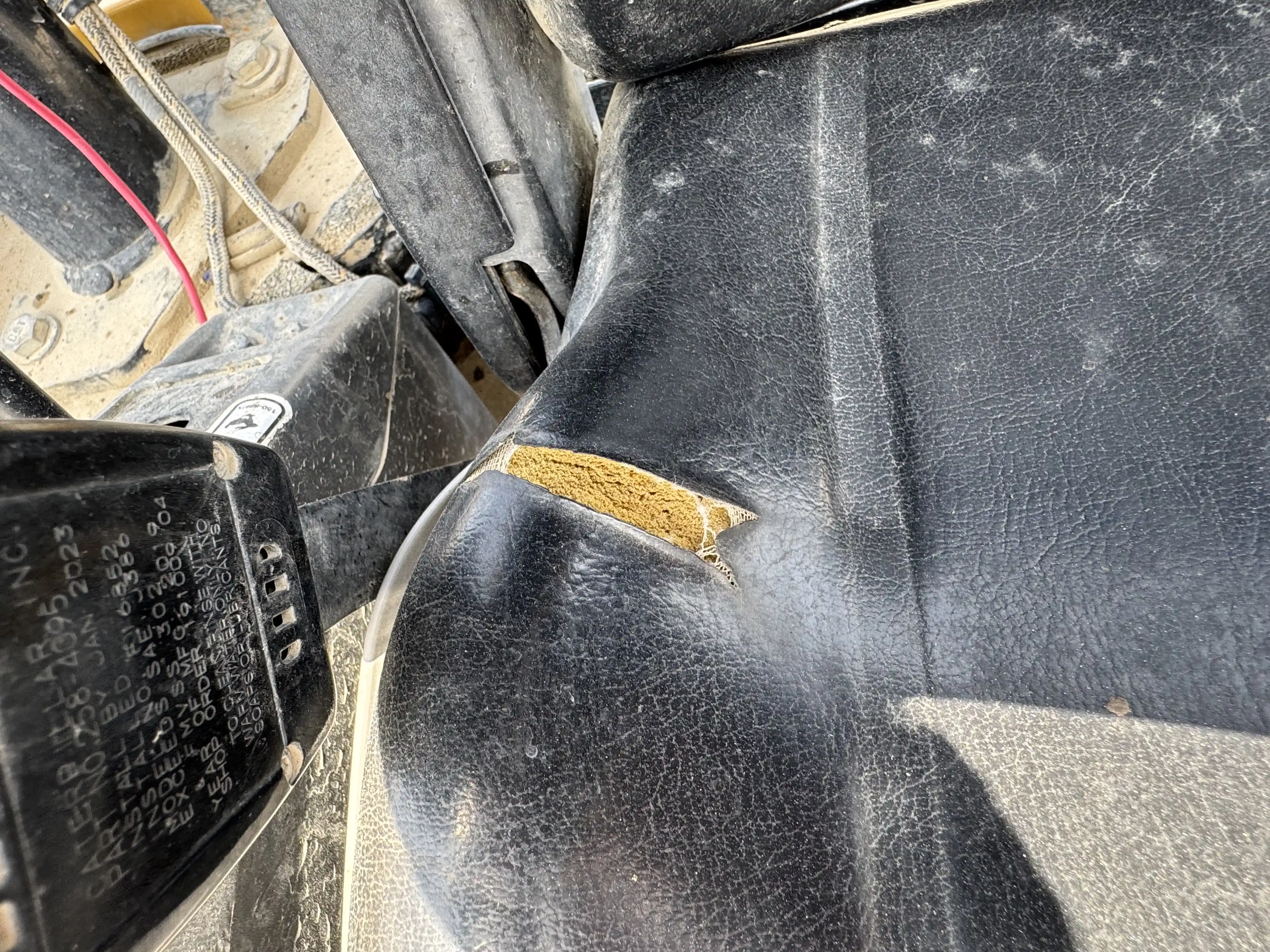 MNX-001-Cat-303E-mini-excavator-inspection-cabin-seats-armrests-6