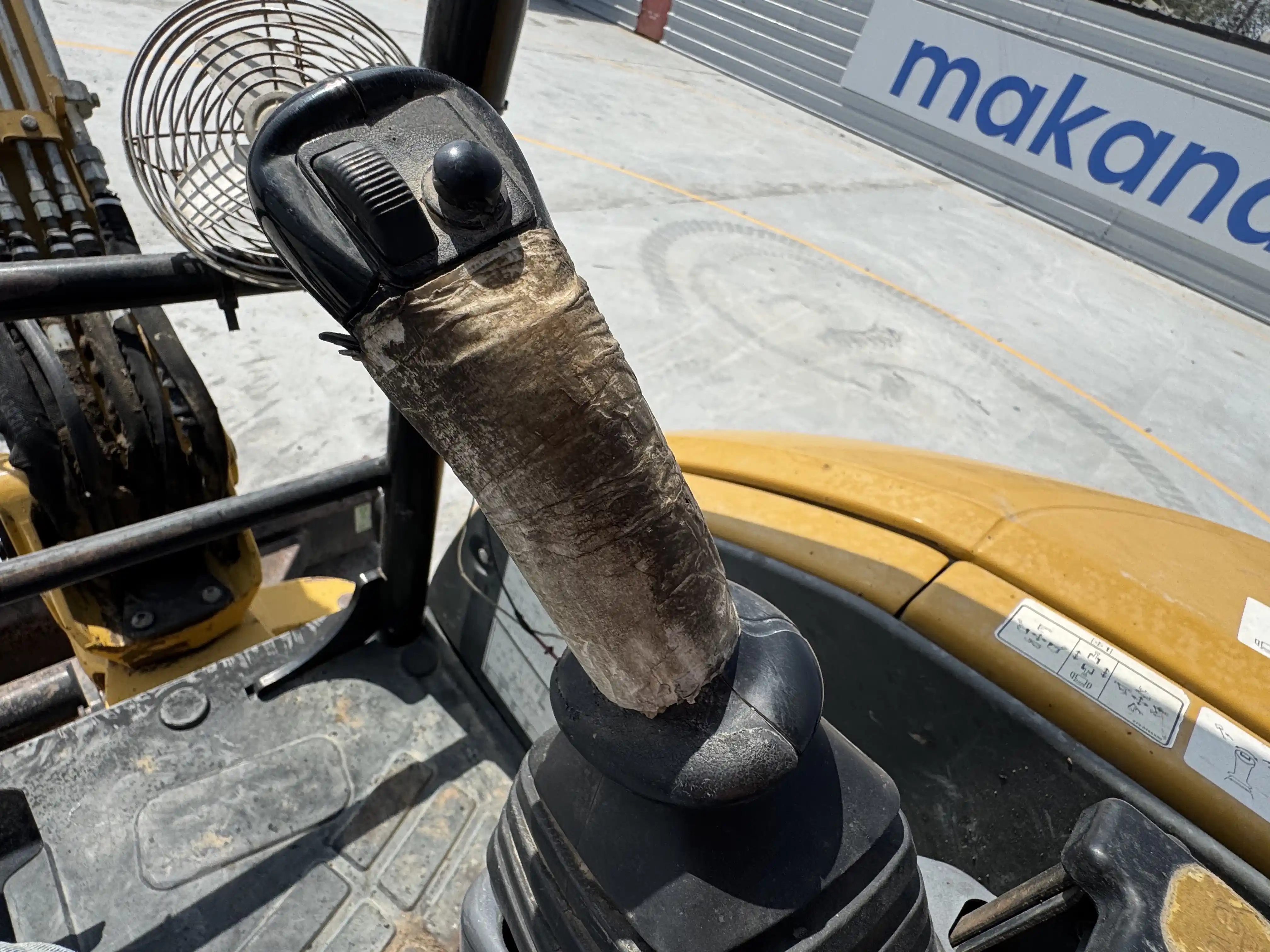 MNX-001-Cat-303E-mini-excavator-inspection-cabin-joysticks-5