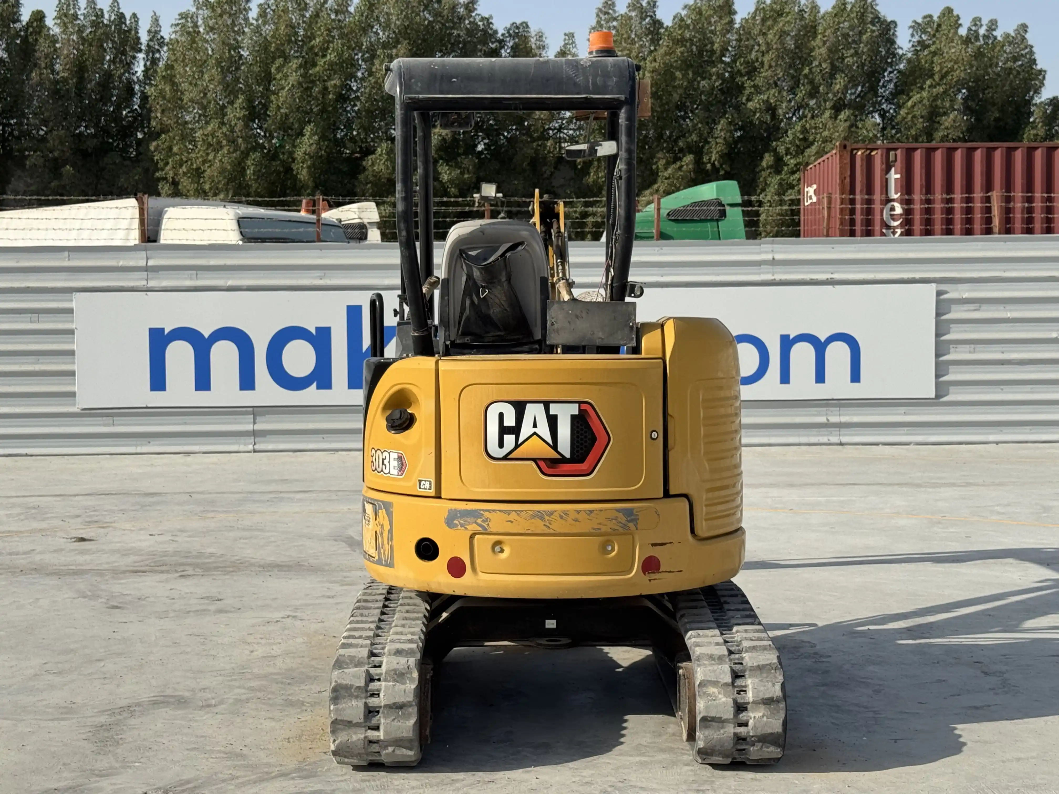 MNX-001-Cat-303E-mini-excavator-inspection-structure-paint-1