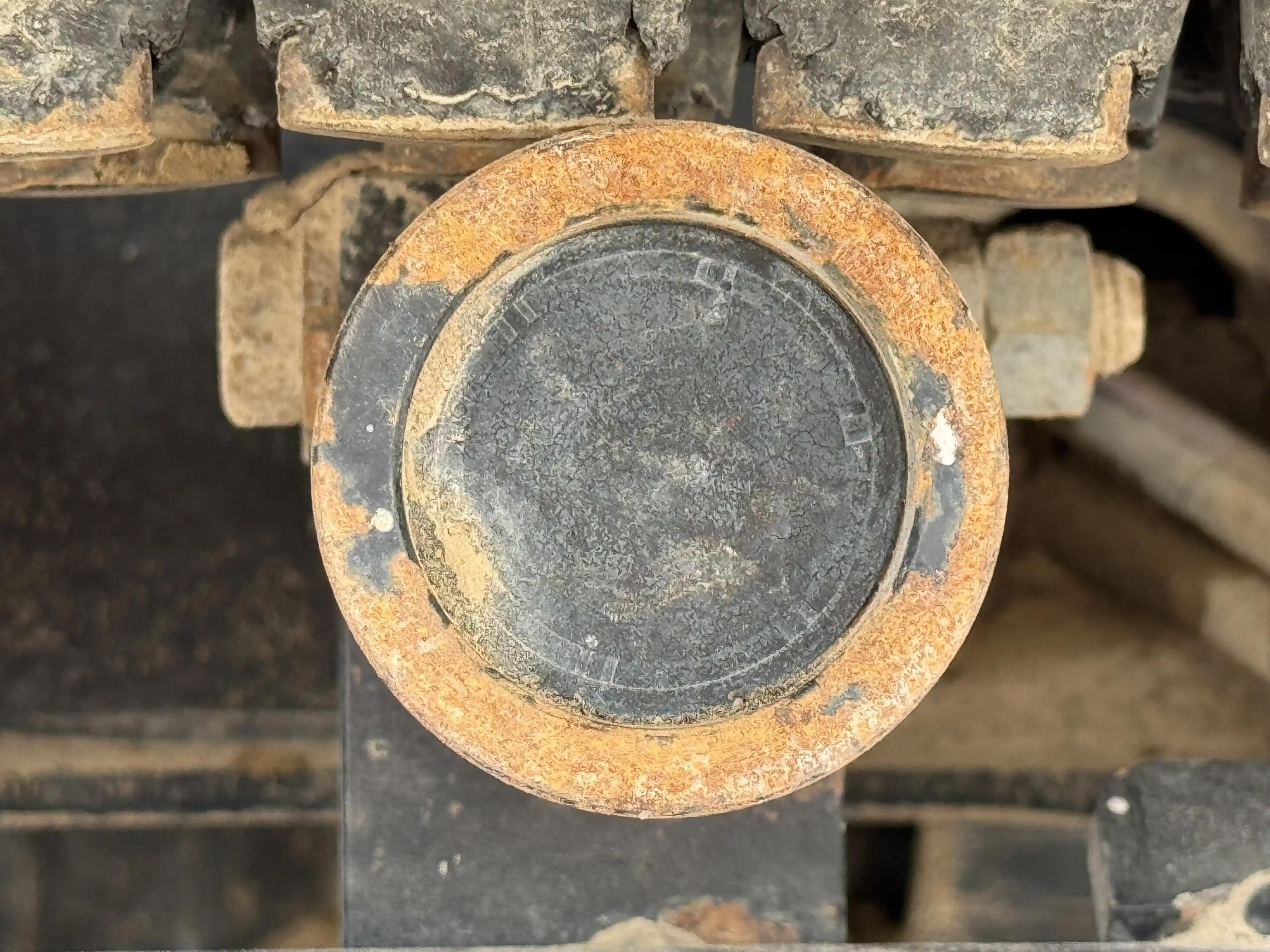 MNX-001-Cat-303E-mini-excavator-inspection-undercarriage-left-carrier-rollers-4