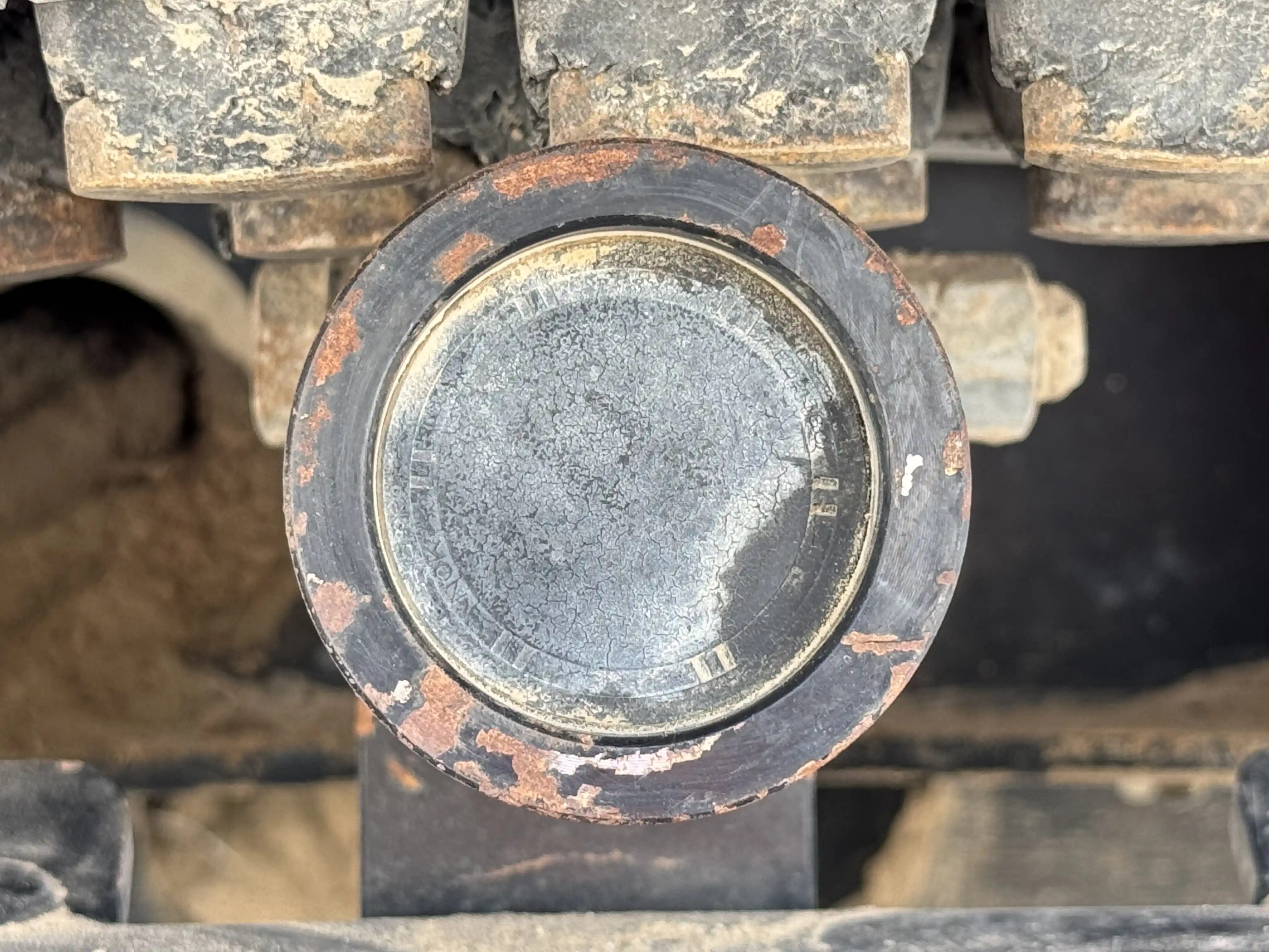 MNX-001-Cat-303E-mini-excavator-inspection-undercarriage-right-carrier-rollers-4