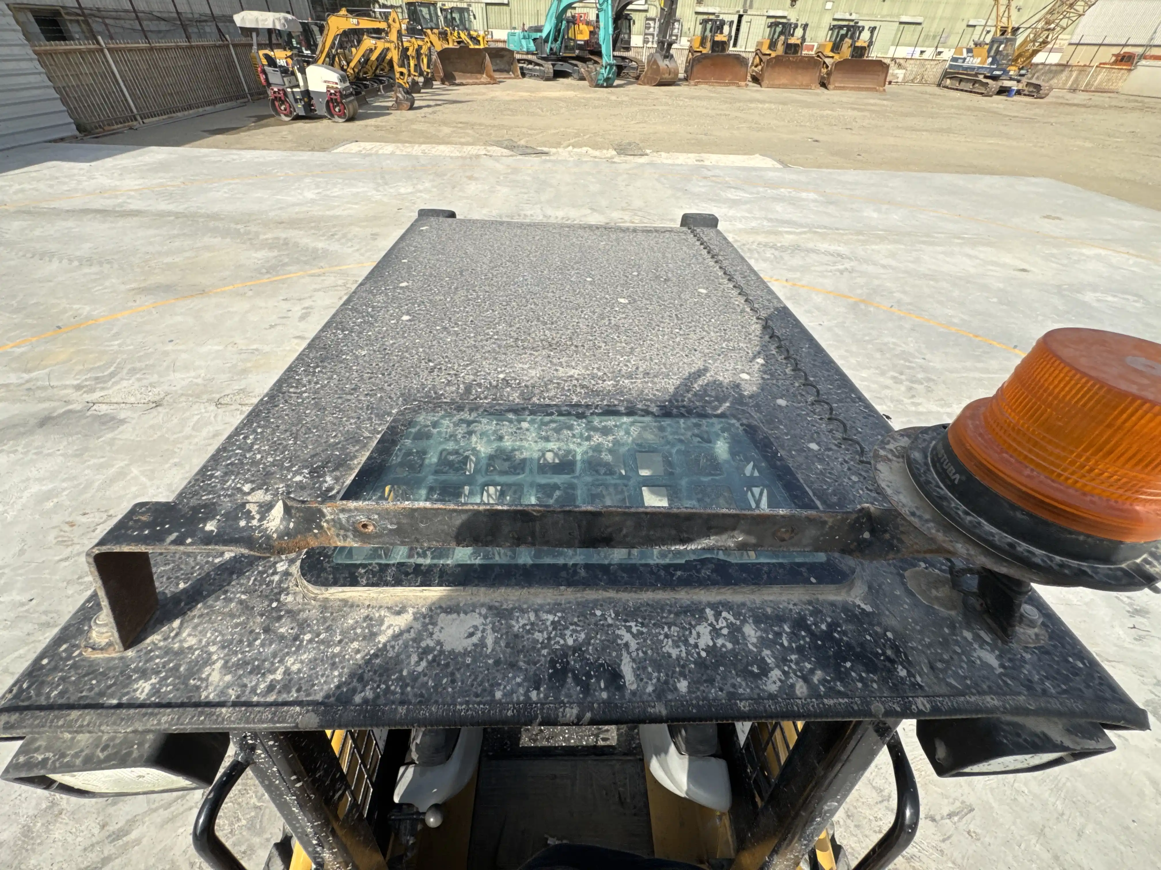 SSL-003-Cat-226B3-skid-steer-loader-inspection-safety-rollover-protective-structure-ROPS-FOPS-2