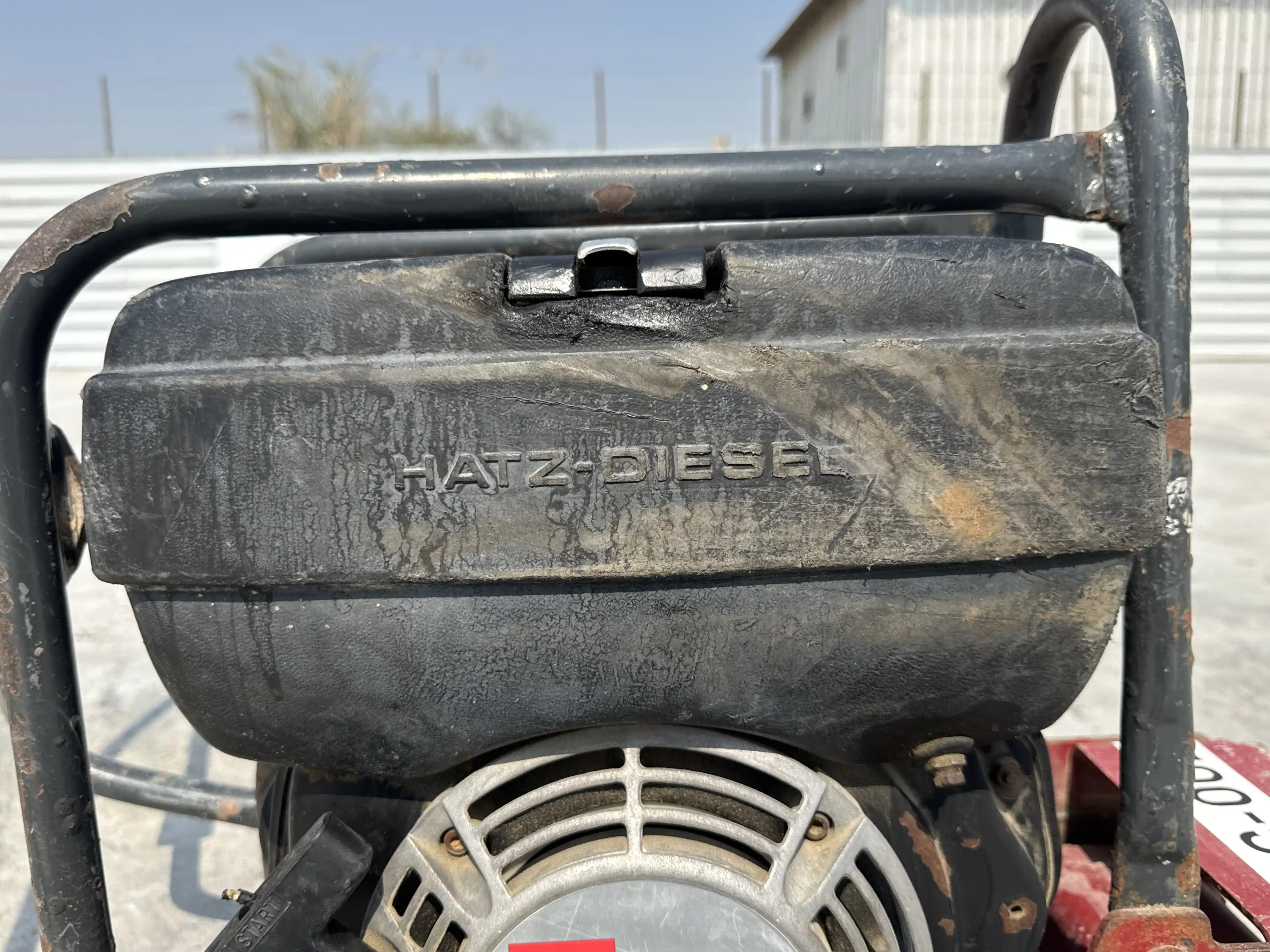 PLC-002-Dynapac-DFP10D-plate-compactor-inspection-engine-fuel-tank-4