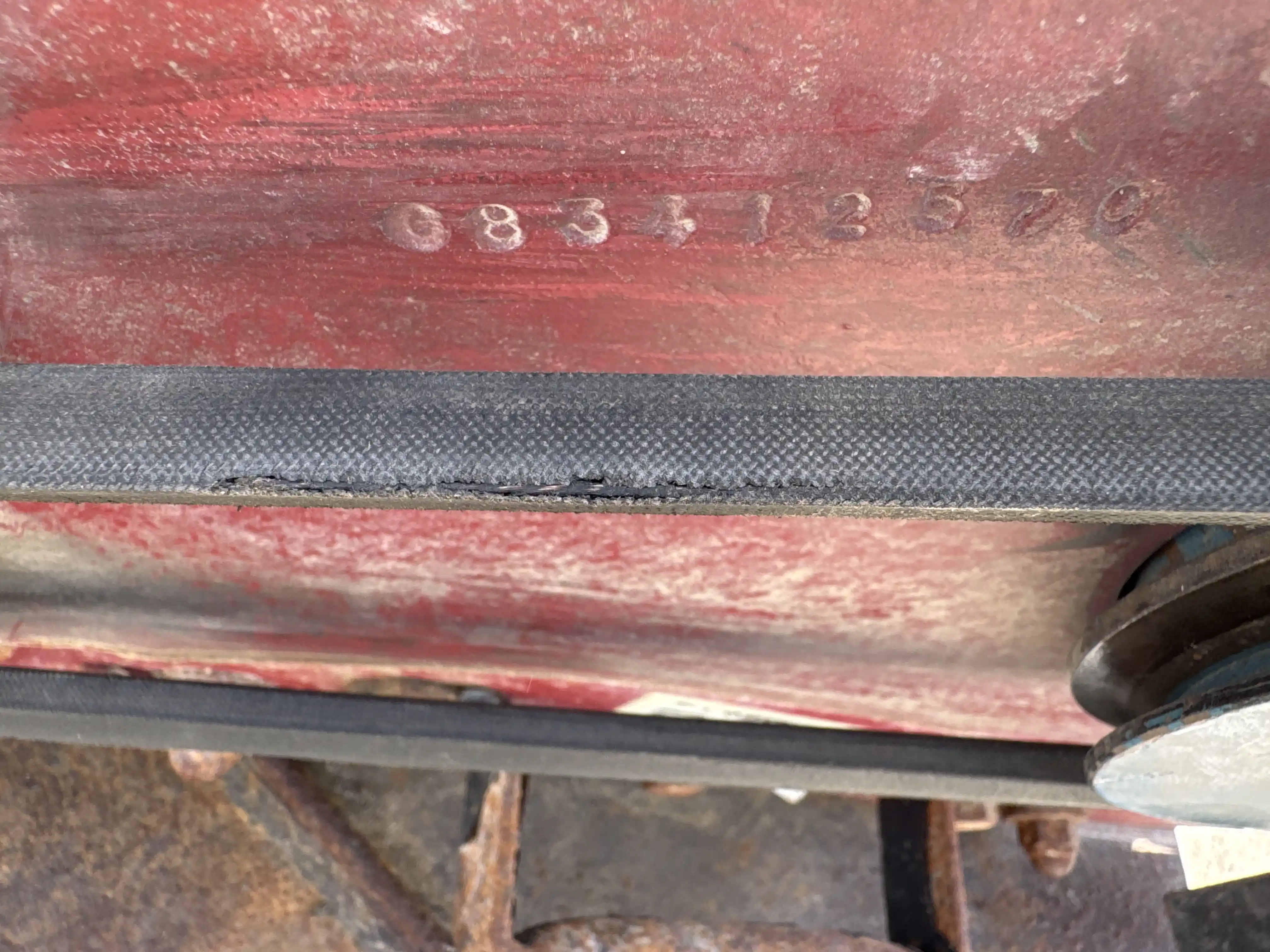 PLC-002-Dynapac-DFP10D-plate-compactor-inspection-engine-belts-1