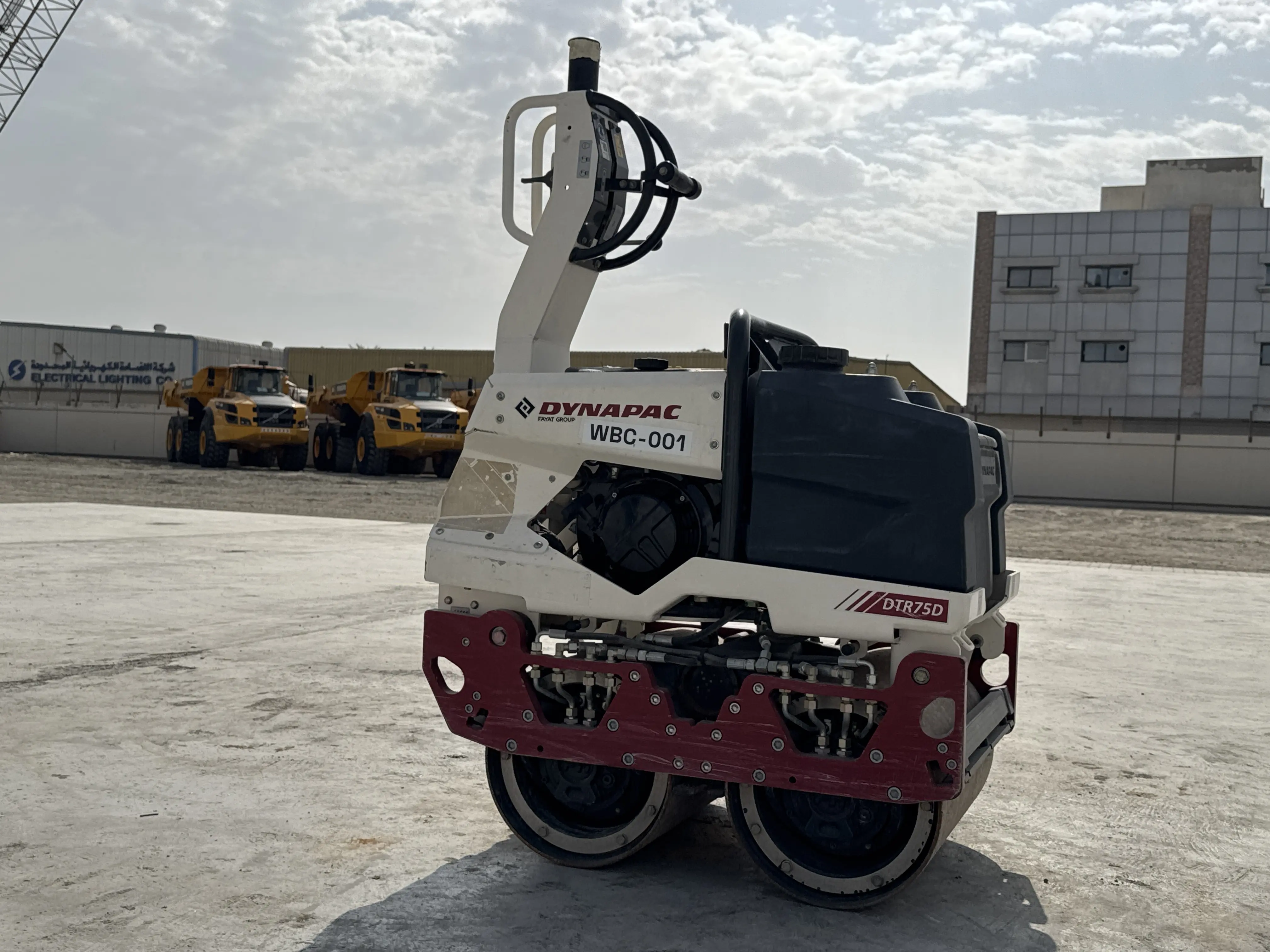 WBC-001-Dynapac-DTR75D-walk-behind-compactor-inspection-structure-paint-5