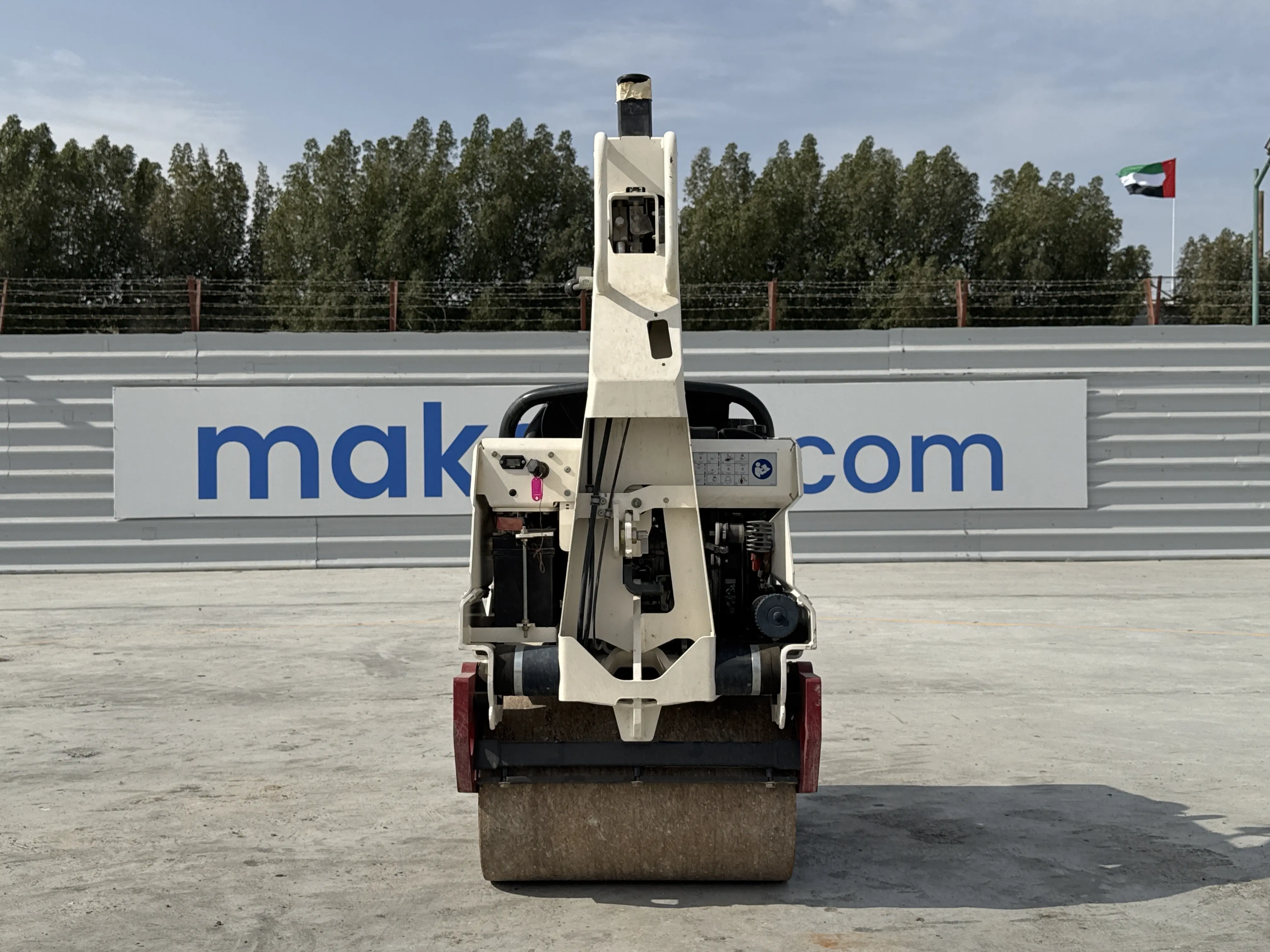 WBC-001-Dynapac-DTR75D-walk-behind-compactor-inspection-structure-paint-6