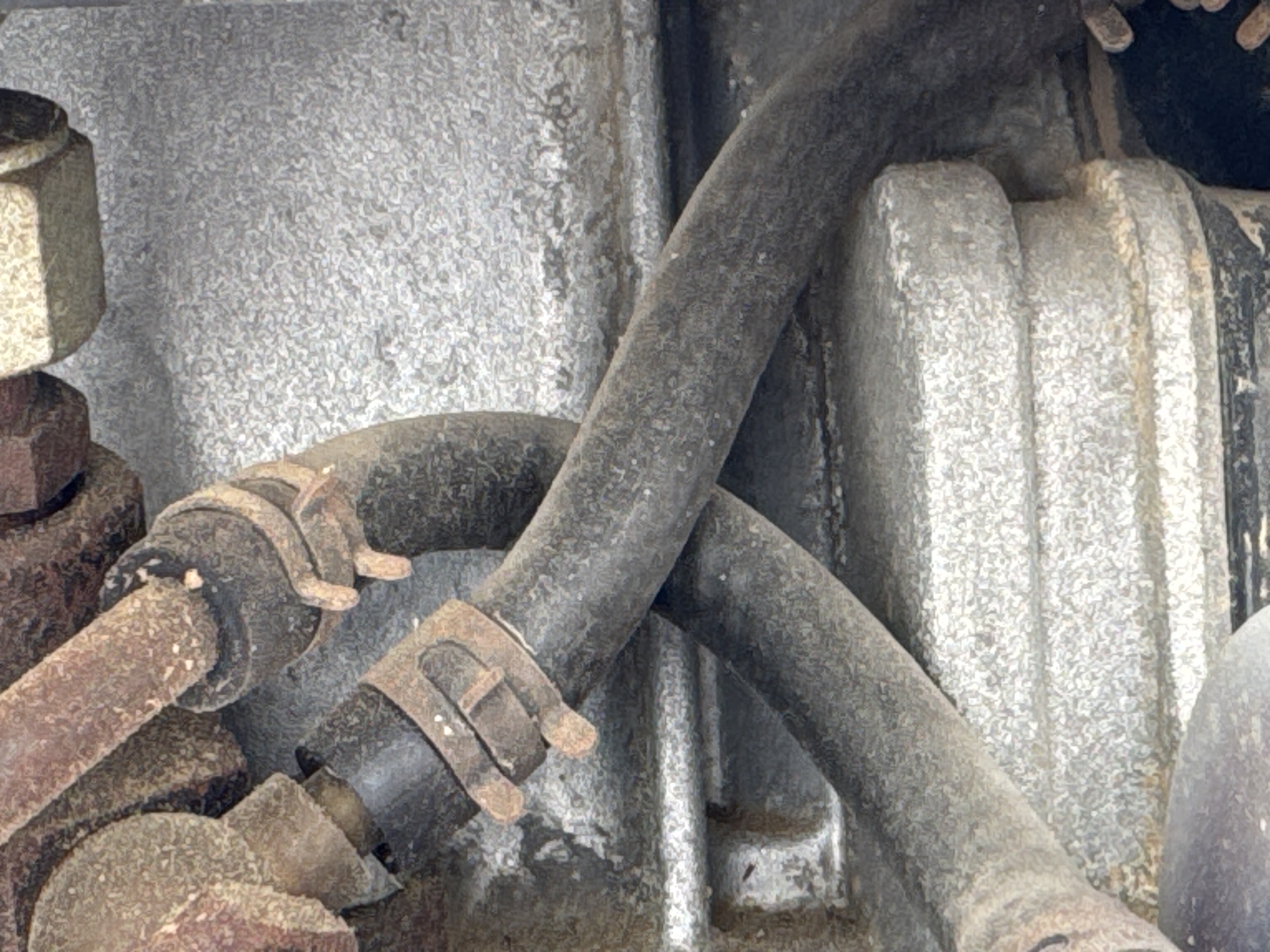 WBC-001-Dynapac-DTR75D-walk-behind-compactor-inspection-engine-hoses-2