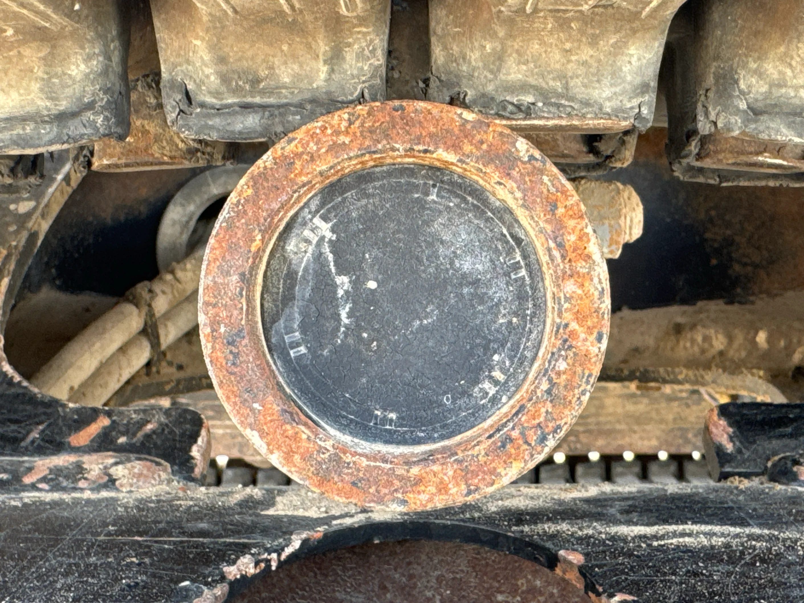 MNX-004-Cat-303E-mini-excavator-inspection-undercarriage-right-carrier-rollers-4