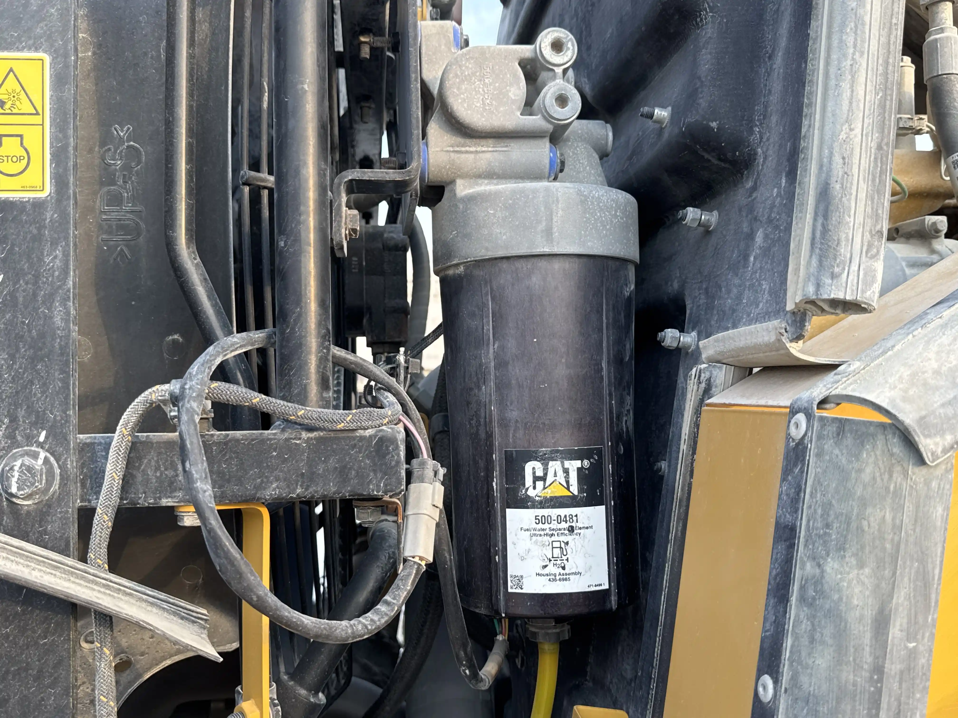 WHL-002-Cat-966L-wheel-loader-inspection-engine-fuel-leaks-2