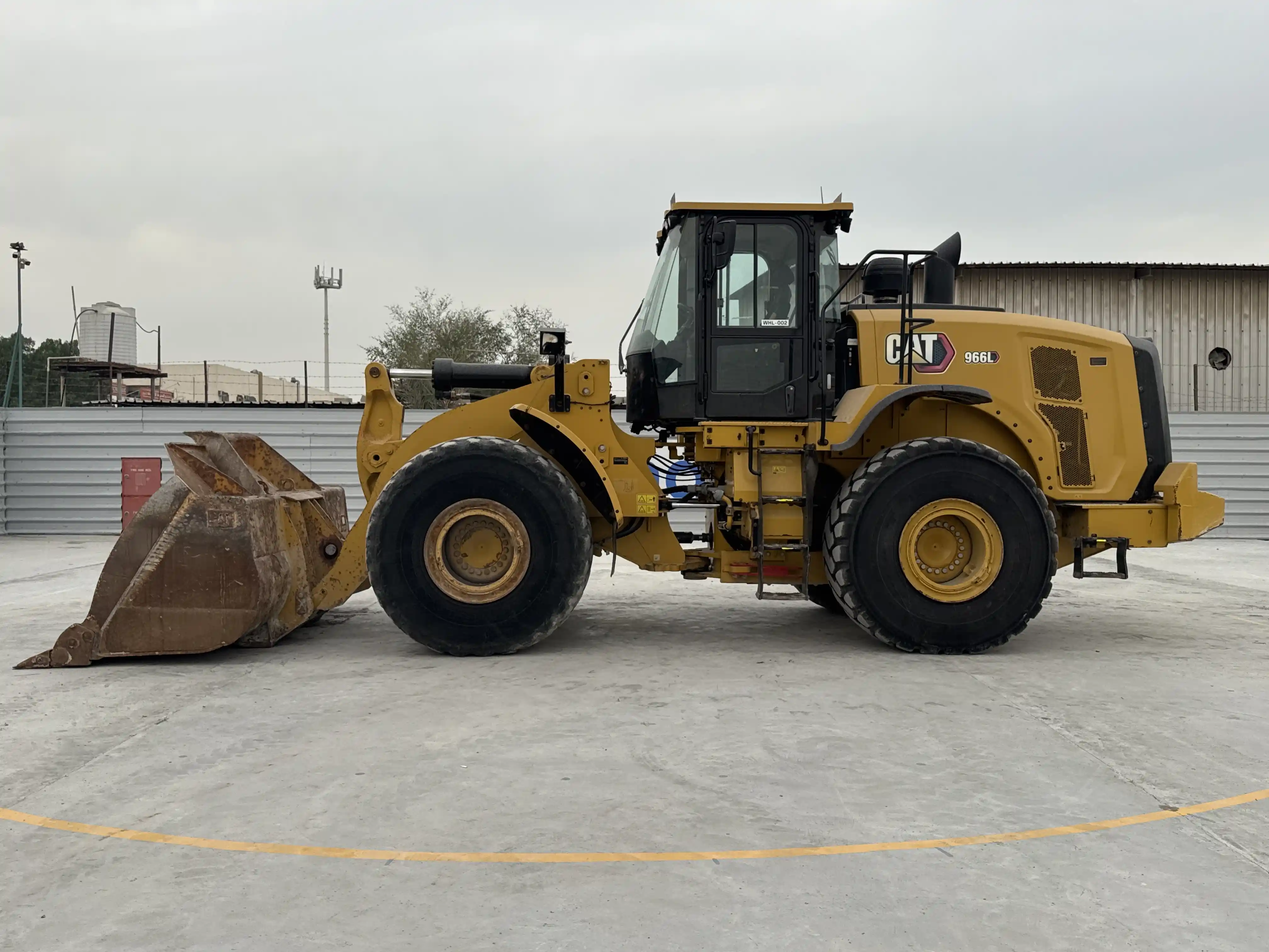 WHL-002-Cat-966L-wheel-loader-inspection-structure-paint-2