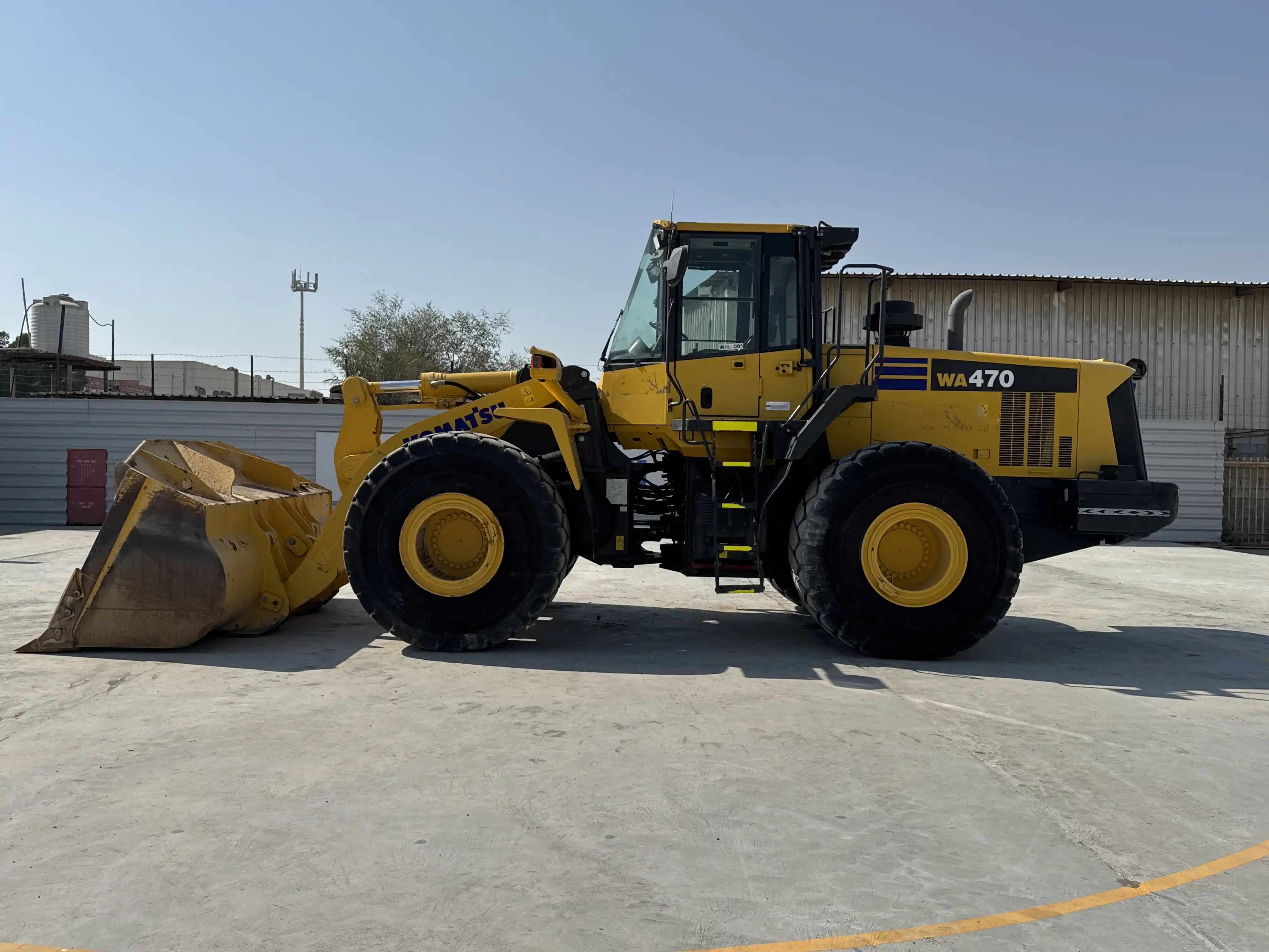 WHL-001-Komatsu-WA470-6R-wheel-loader-inspection-structure-paint-1